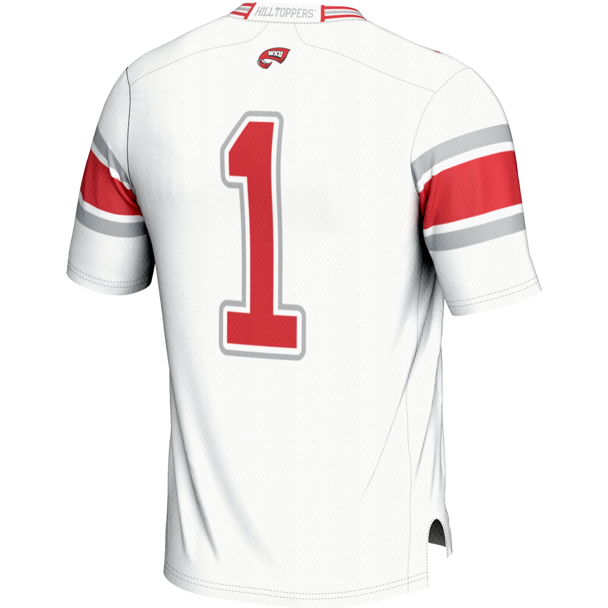 Western Kentucky Hilltoppers Endzone Game Jersey No.1 White NCAA College Football Fan Wear