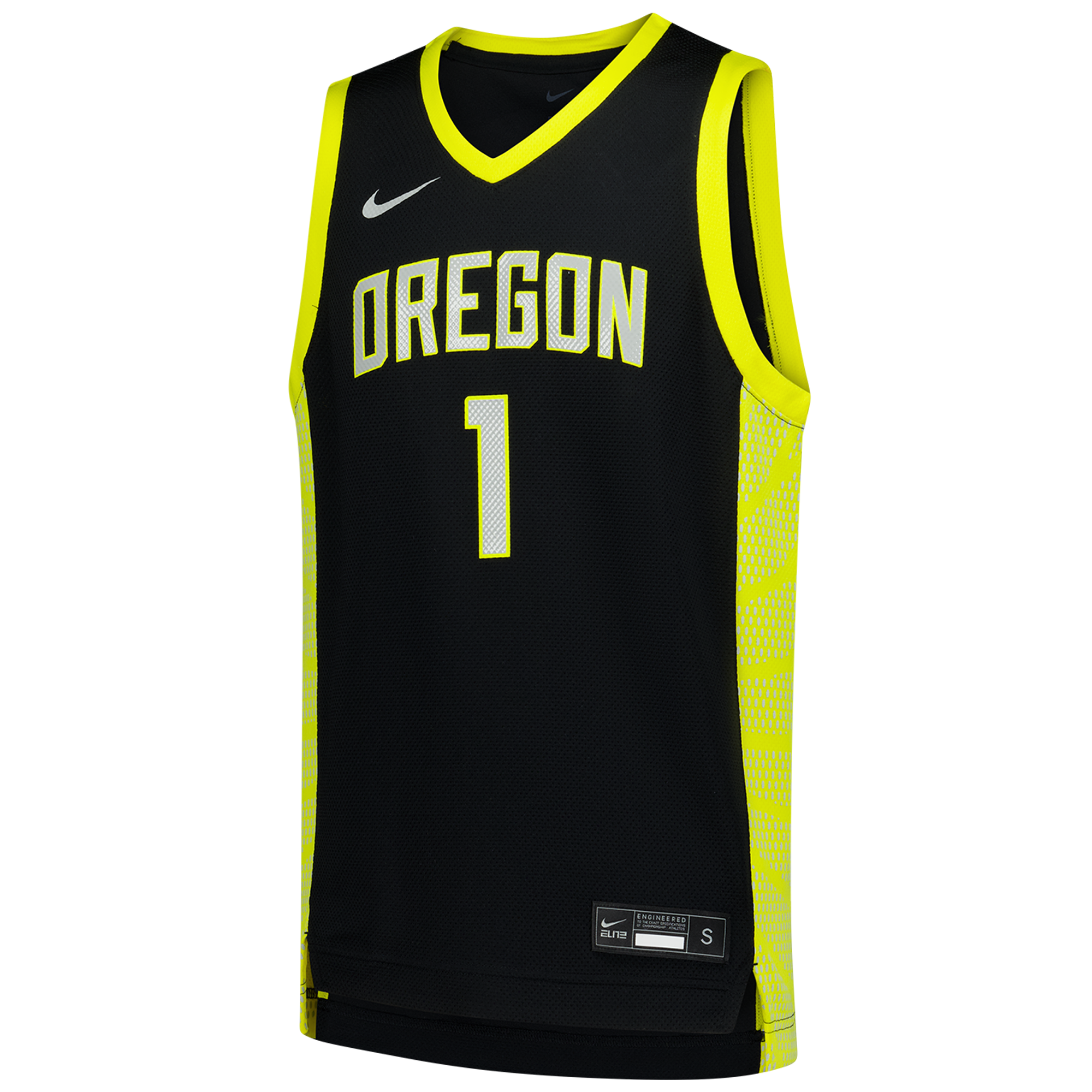 Basketball Oregon Ducks Replica Jersey Black NCAA College Basketball Fan Wear