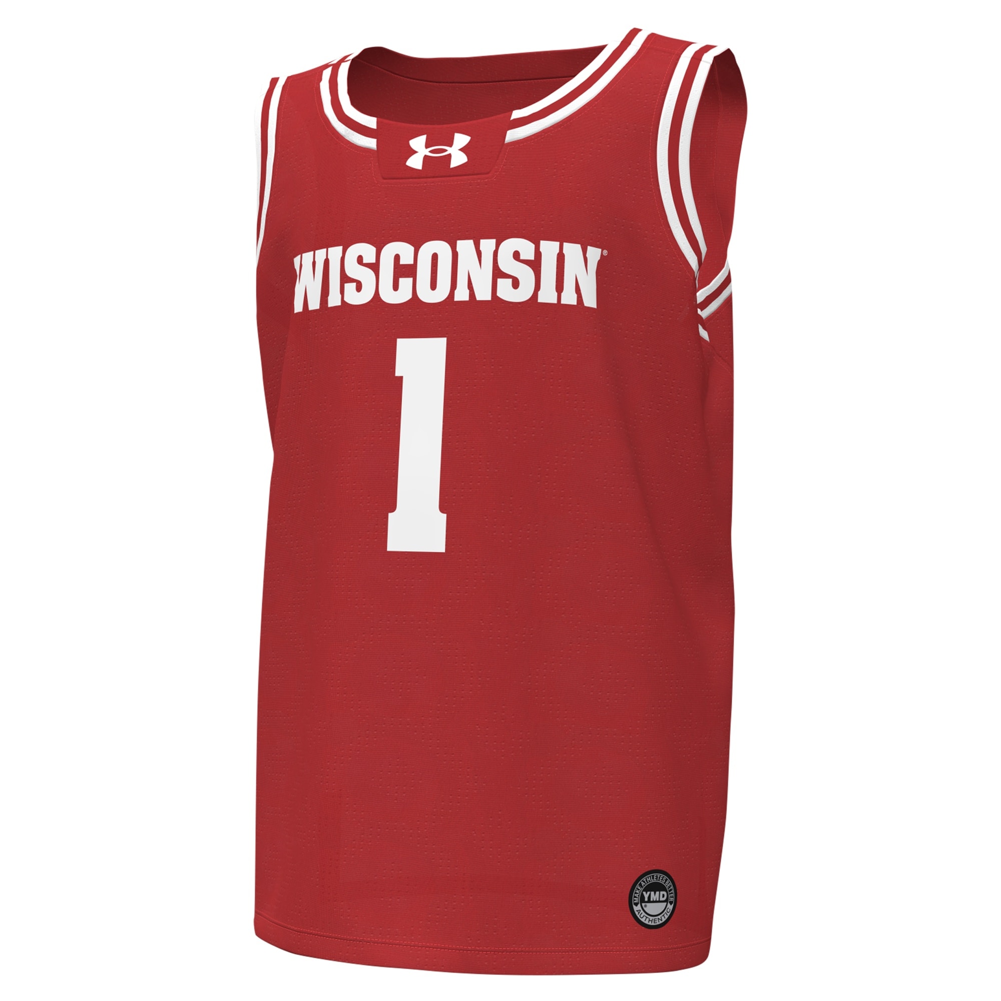 Basketball Wisconsin Badgers Replica Jersey Red NCAA College Basketball Fan Wear Basketball