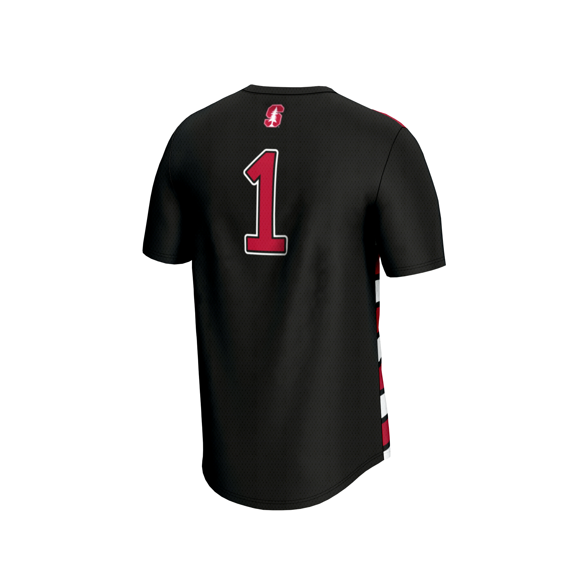 Soccer Fashion Stanford Cardinal Game Jersey No.1 Cardinal NCAA College Soccer Fan Wear