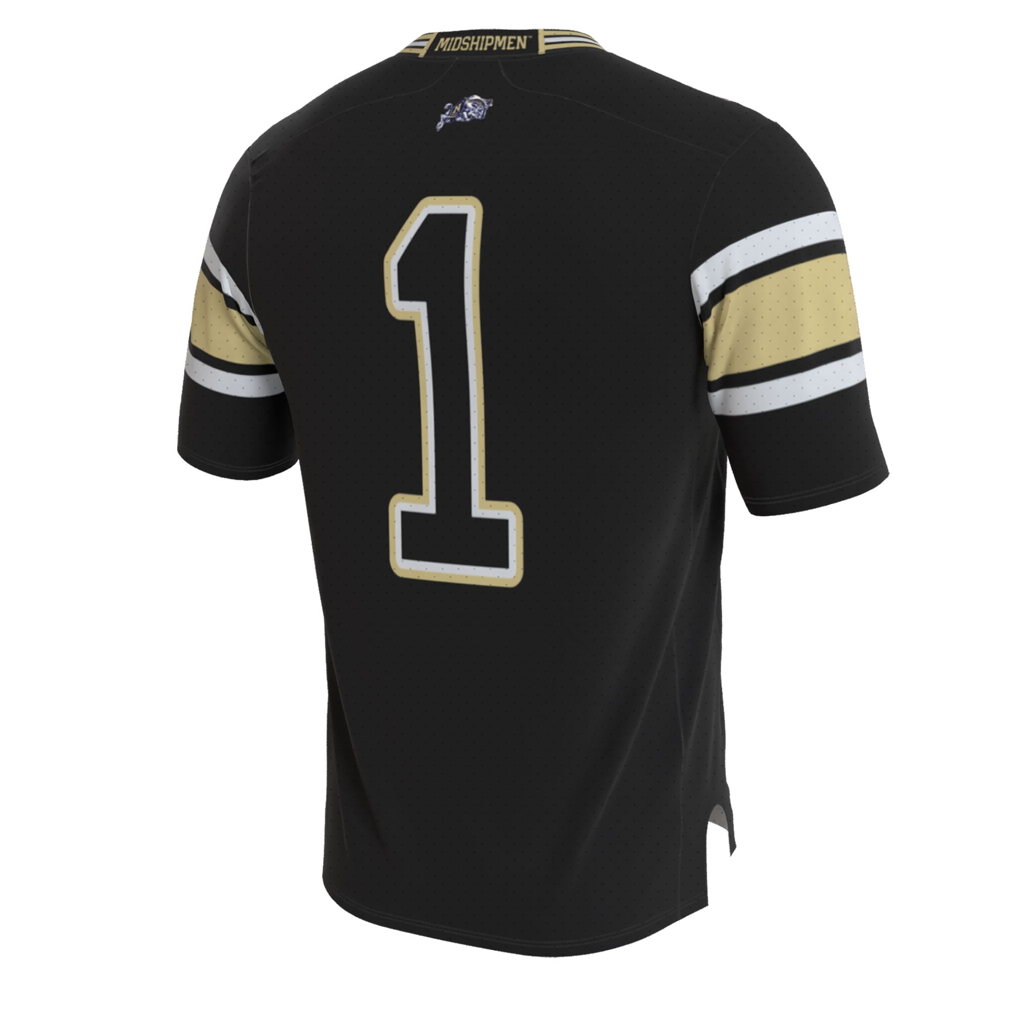 Fashion Navy Midshipmen Jersey Navy NCAA College Football Fan Wear