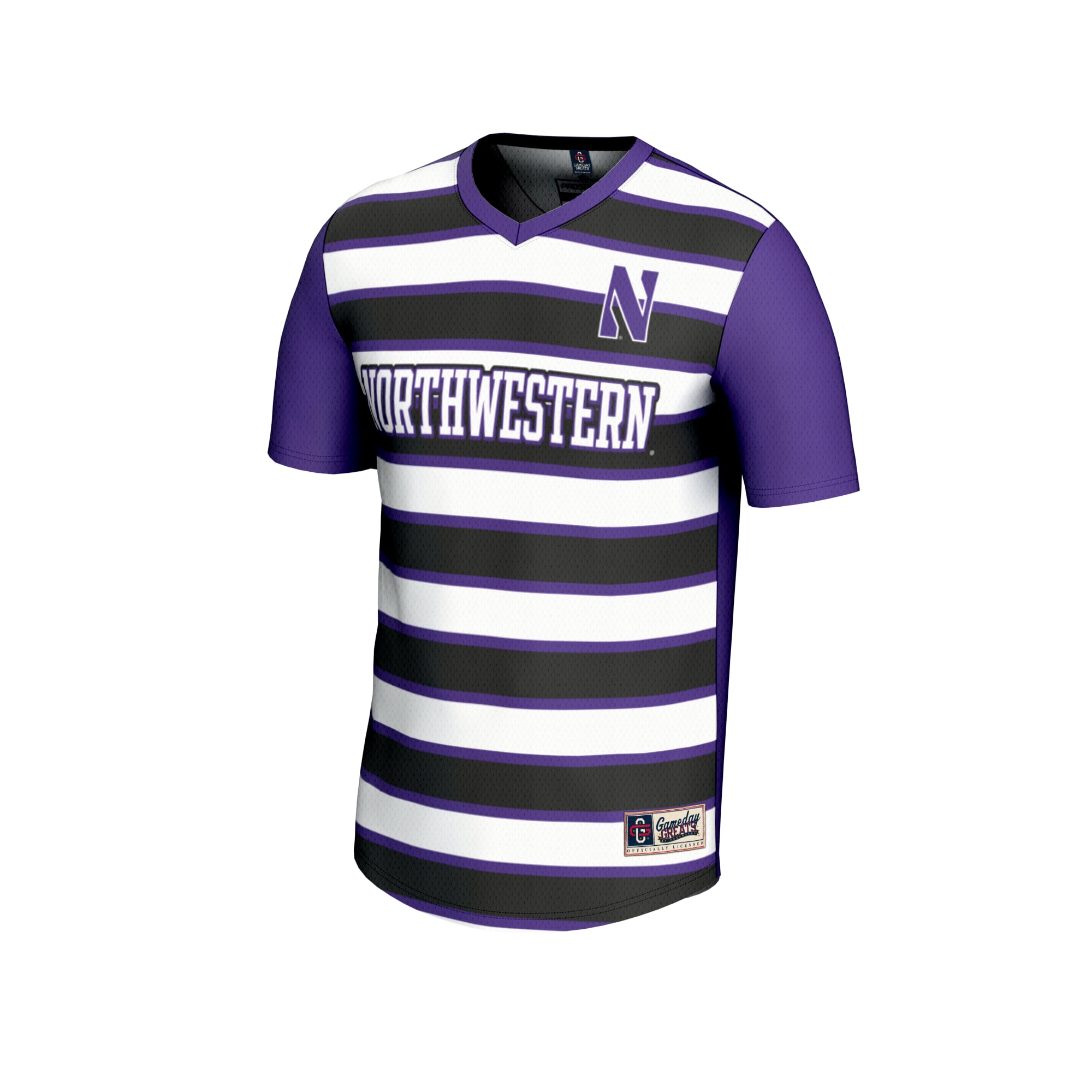 NIL Pick- Collegiate Northwestern Wildcats Player Jersey Purple NCAA College Baseball Fan Wear