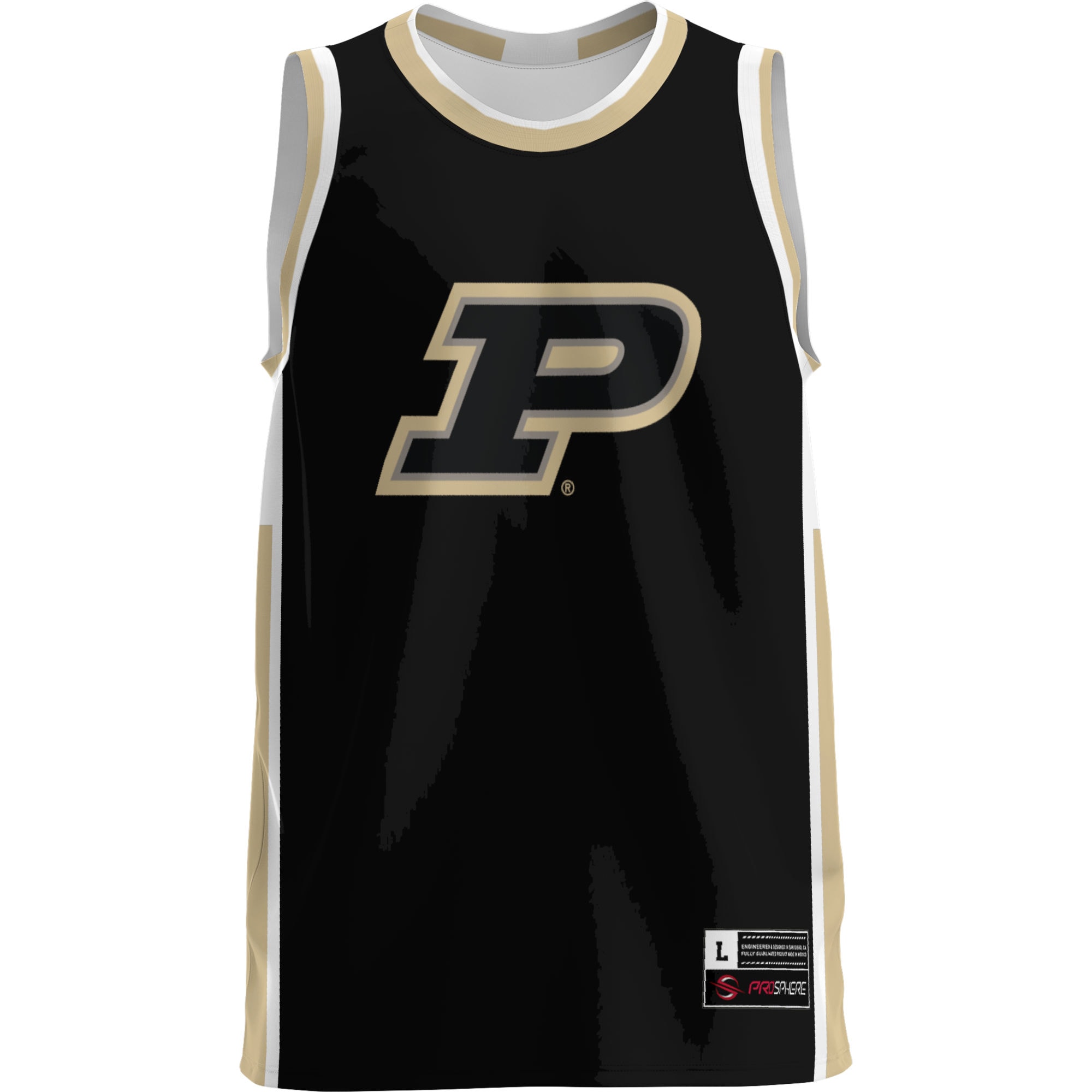 Basketball Purdue Boilermakers Game Jersey Gold NCAA College Basketball Fan Wear
