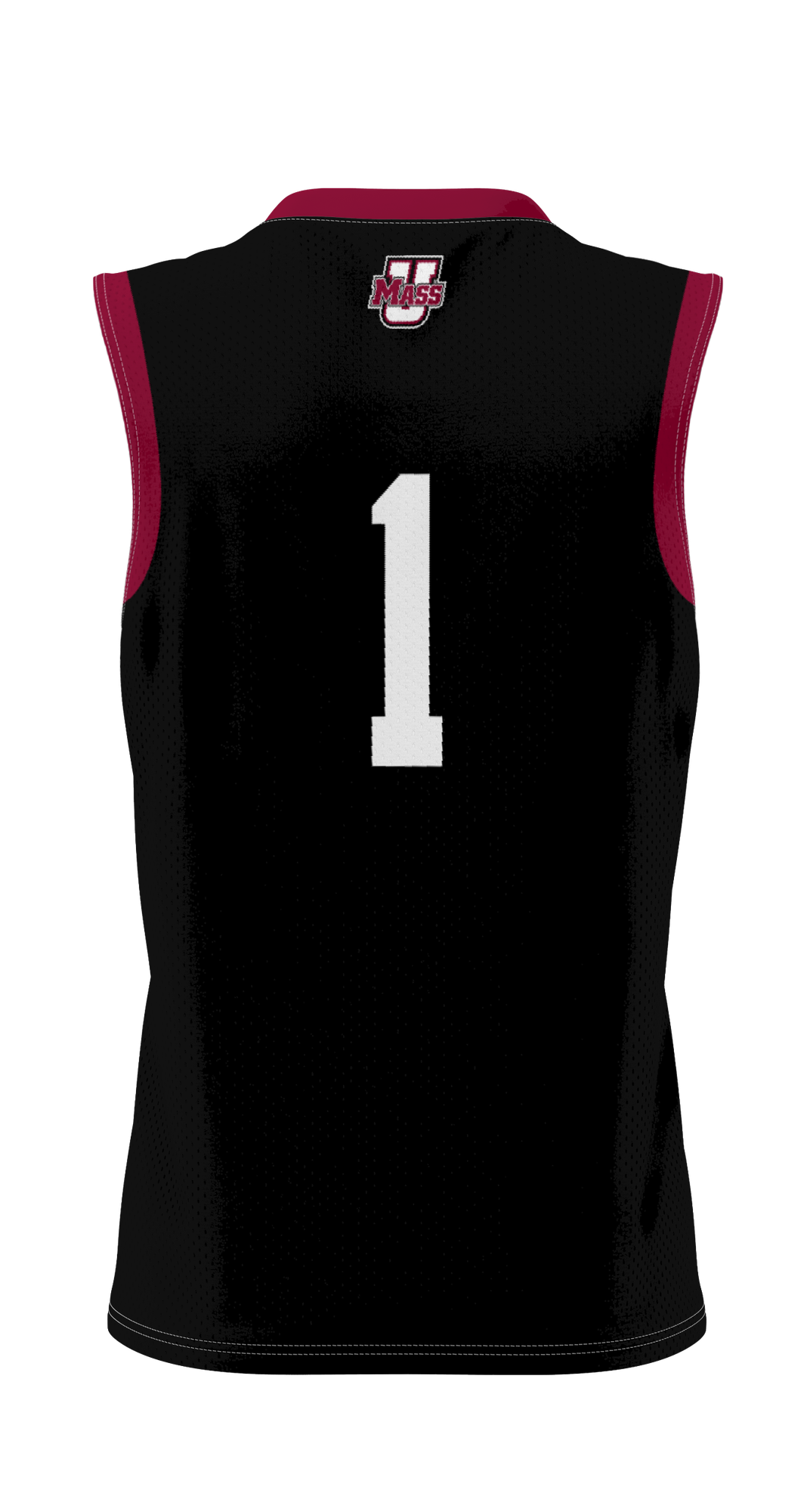 Basketball UMass Minutemen Game Jersey Black NCAA College Basketball Fan Wear