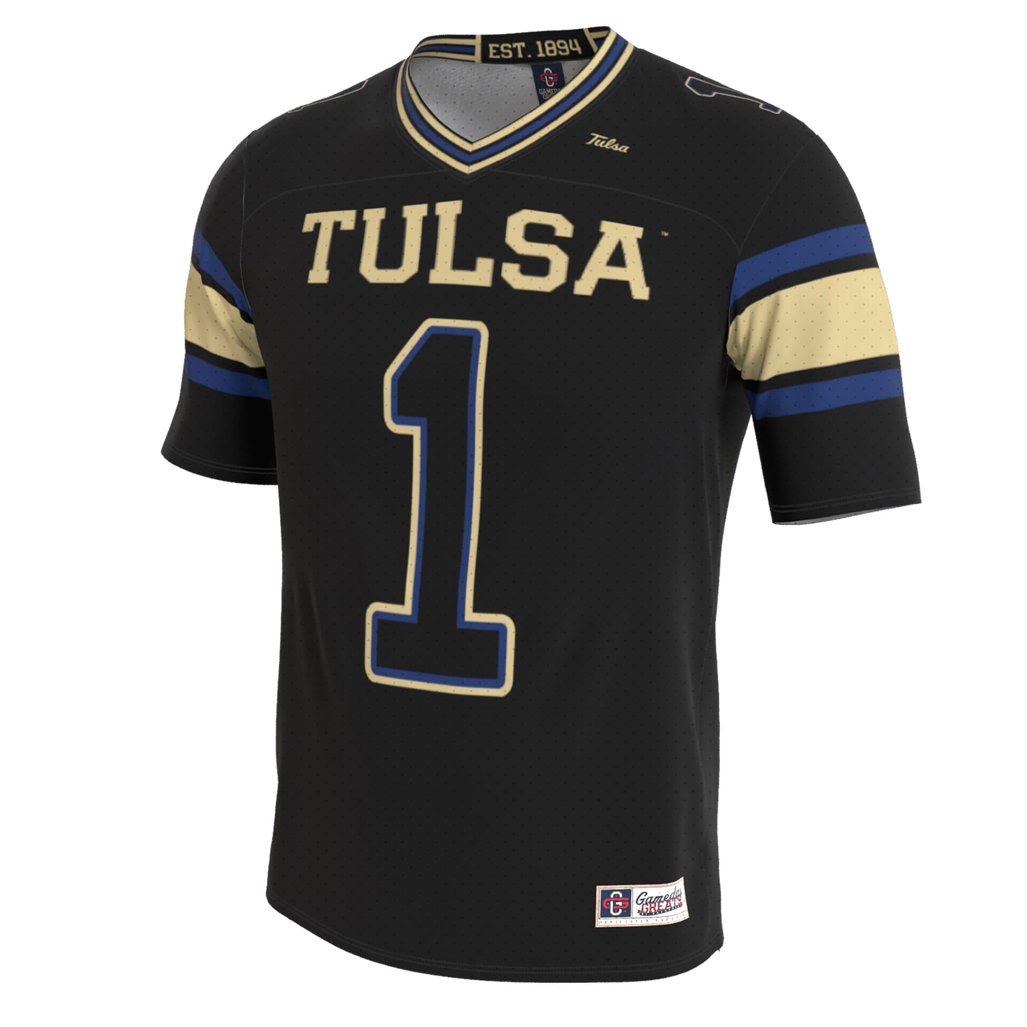 Collegiate Fashion Tulsa Golden Hurricane Game Jersey NCAA College Football Fan Wear