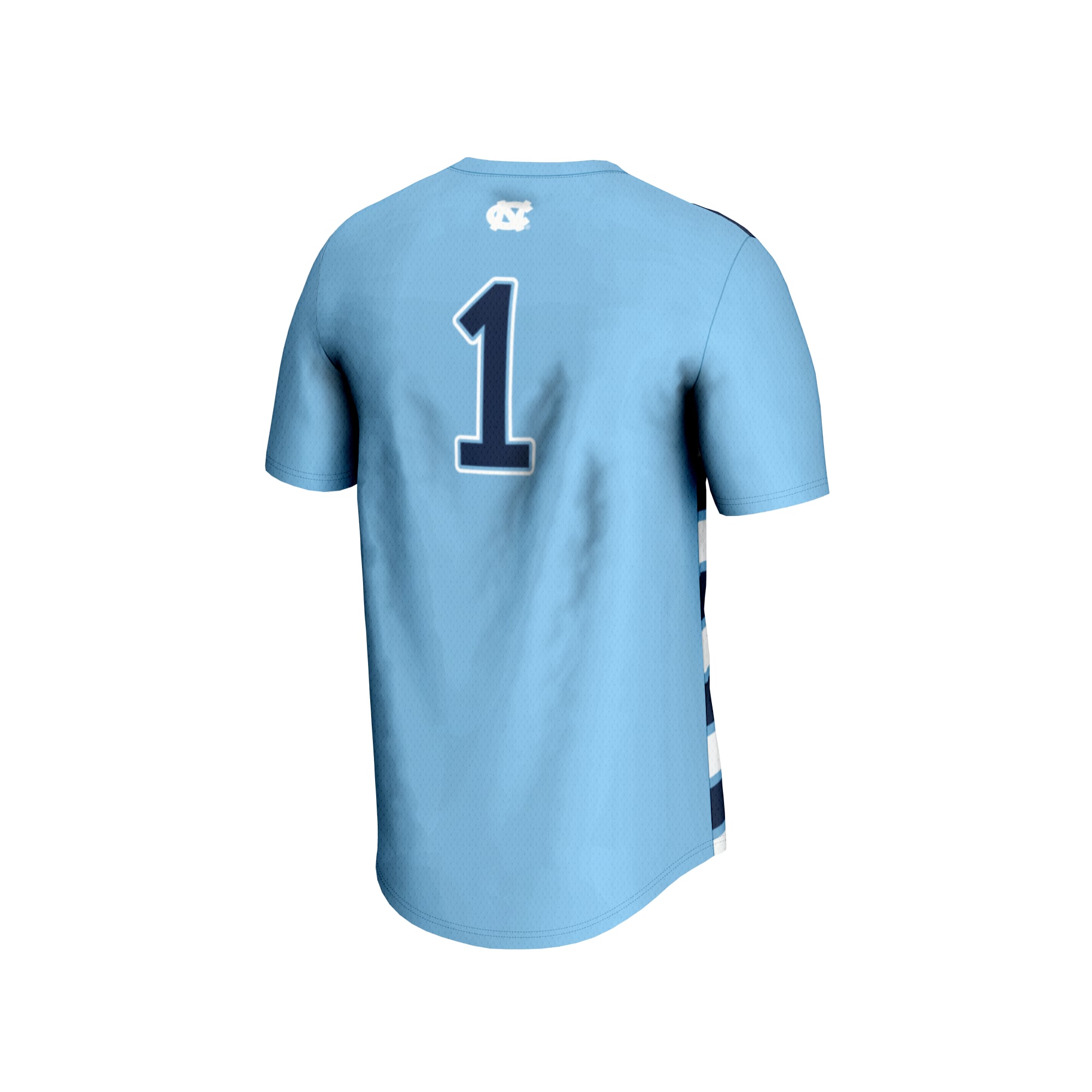 Soccer Fashion North Carolina Tar Heels Game Jersey Blue NCAA College Soccer Fan Wear Soccer Fashion