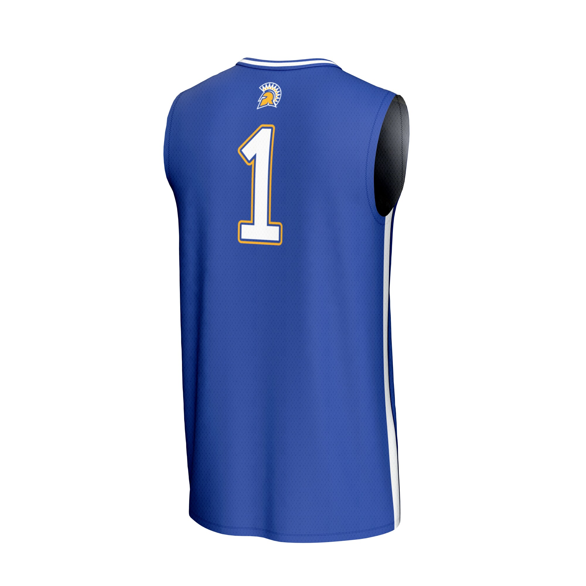Basketball Fashion San Jose State Spartans Game Jersey Royal NCAA College Basketball Fan Wear