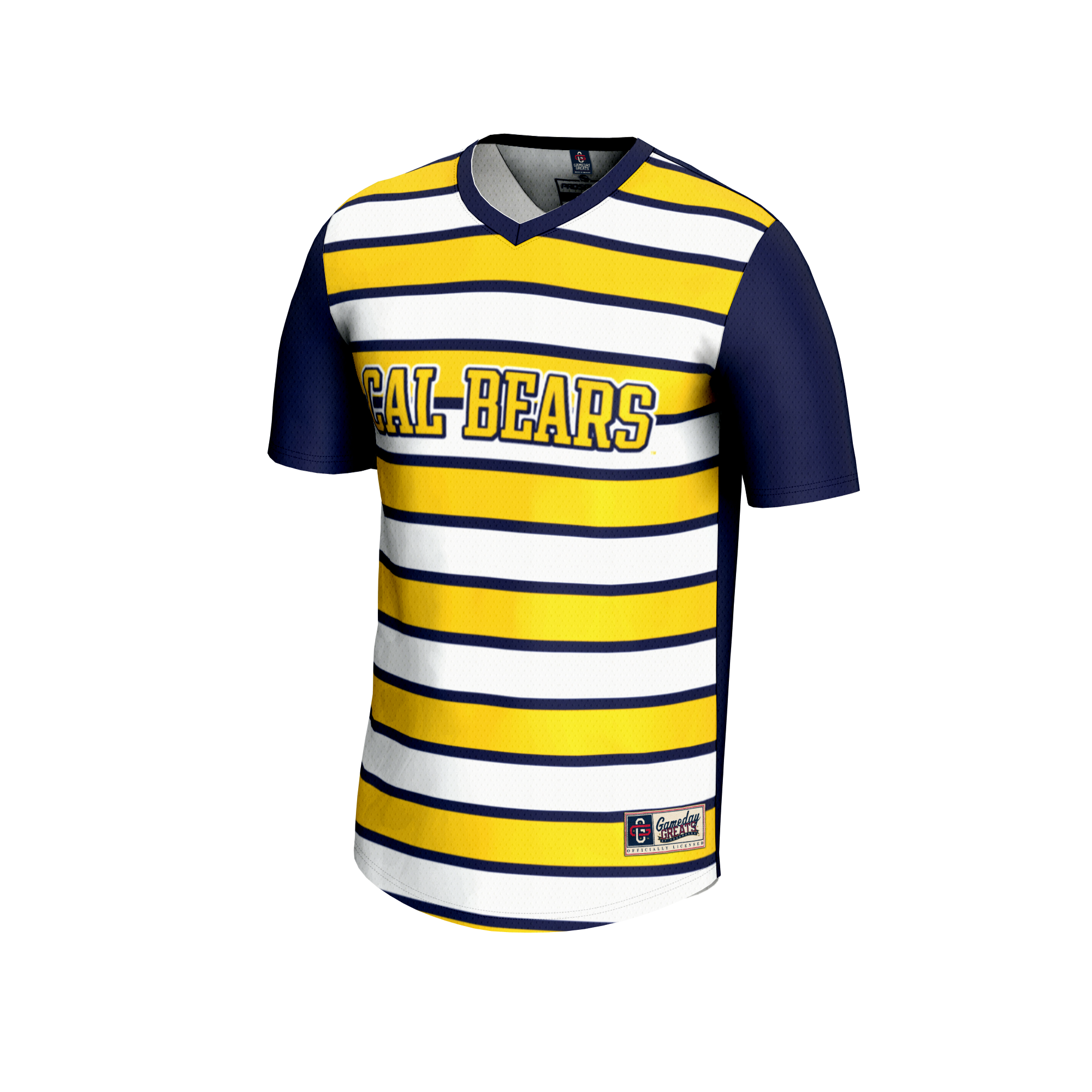 Soccer Fashion Cal Bears Game Jersey Navy NCAA College Soccer Fan Wear