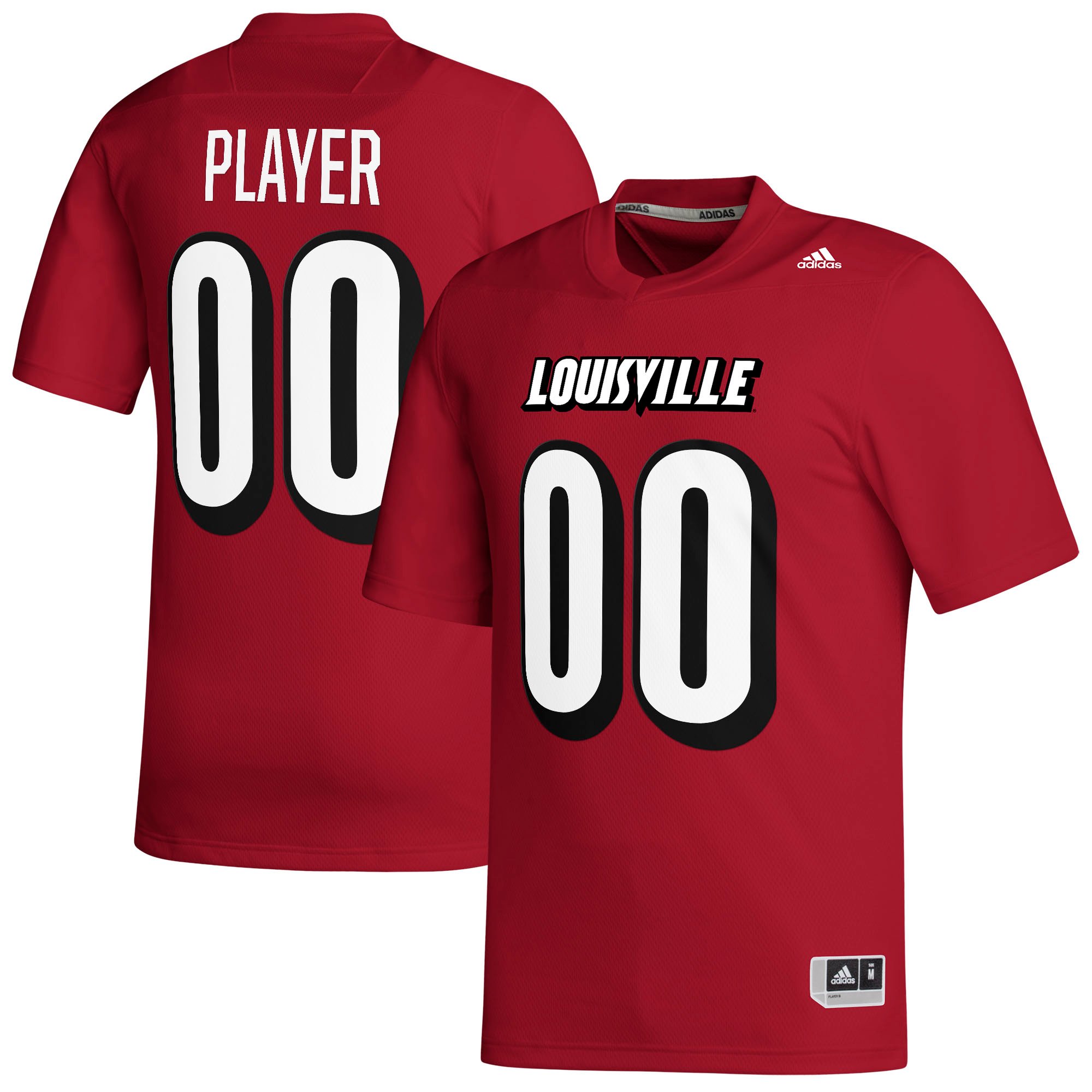 Pick- NIL Louisville Cardinals Replica Jersey Red NCAA College Football Fan Wear Pick- NIL