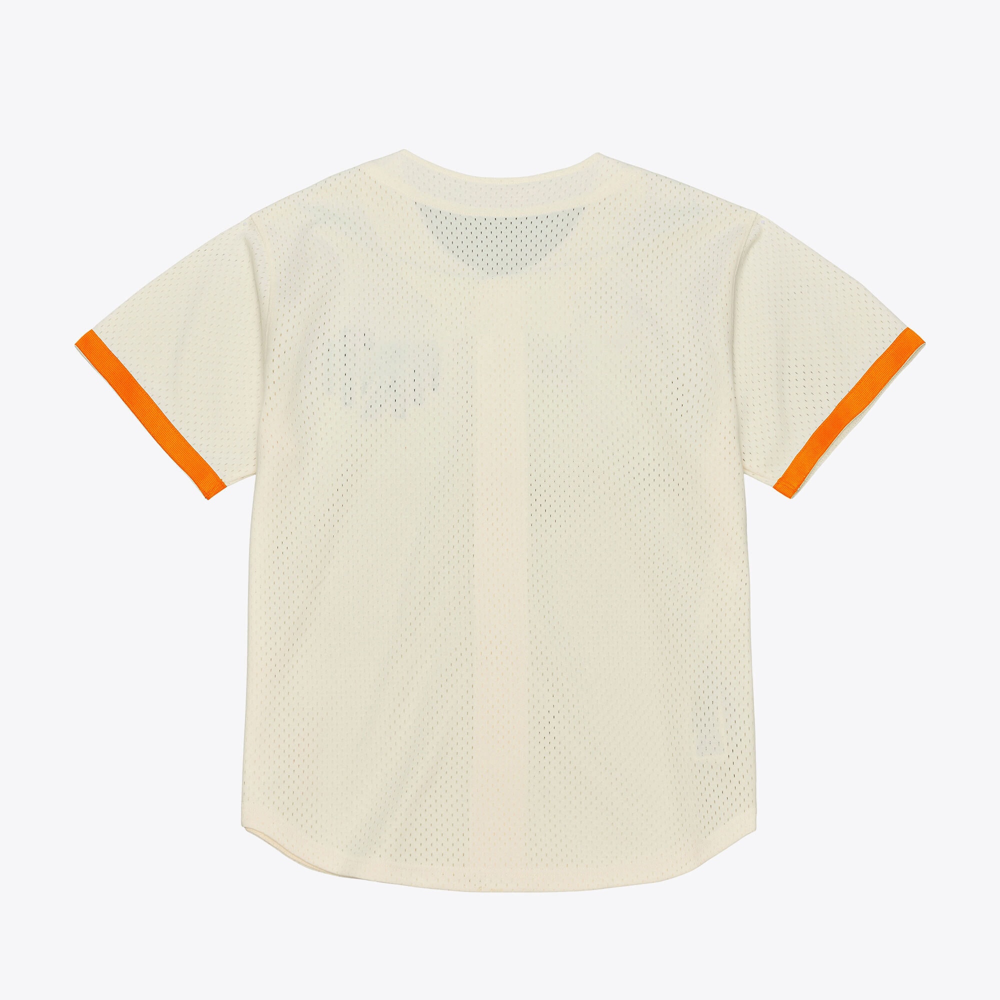 Button-Up Batting Baseball Tennessee Volunteers Jersey Cream NCAA College Baseball Fan Wear Button-Up Batting Baseball