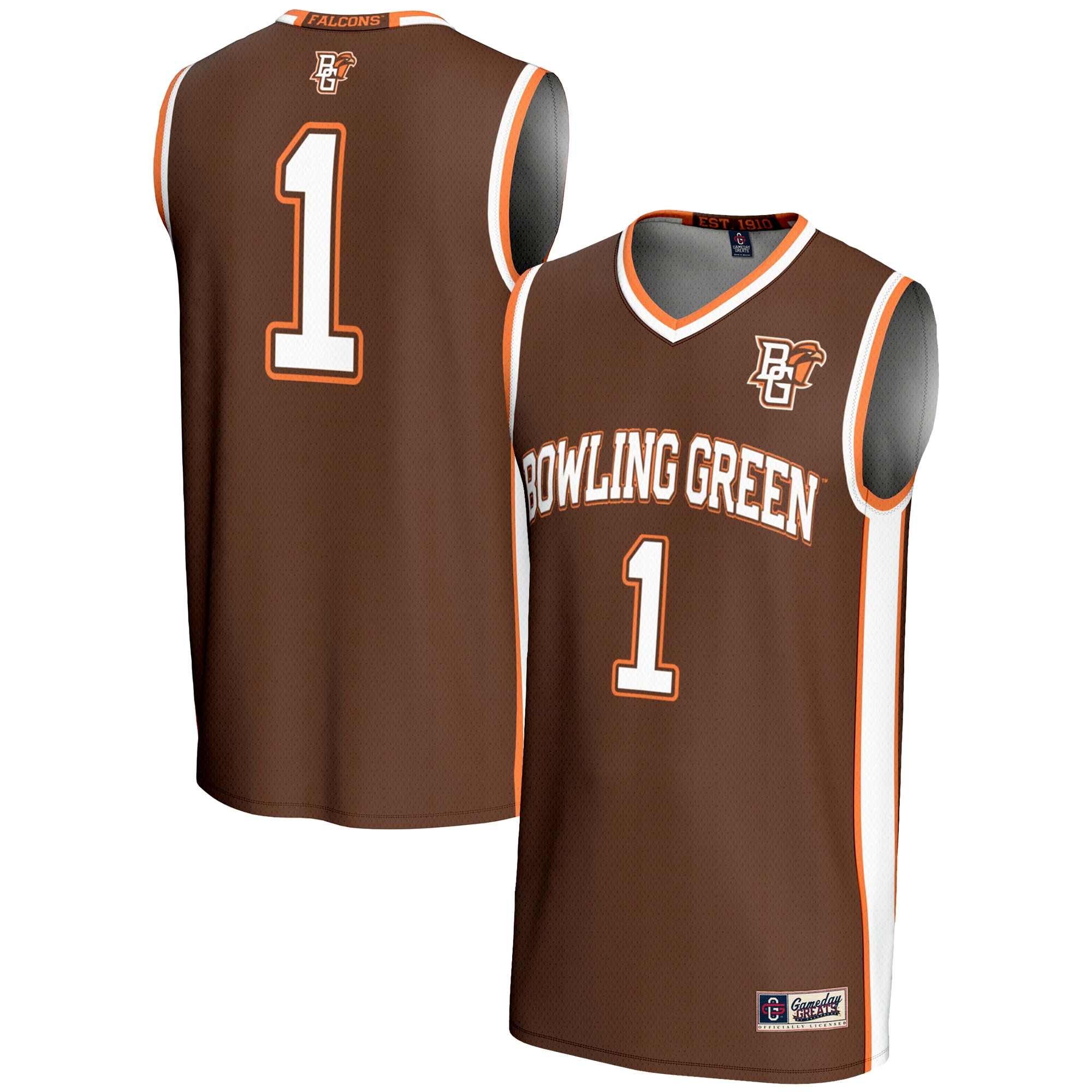 Basketball Bowling Green St. Falcons Game Jersey Green NCAA College Basketball Fan Wear Basketball