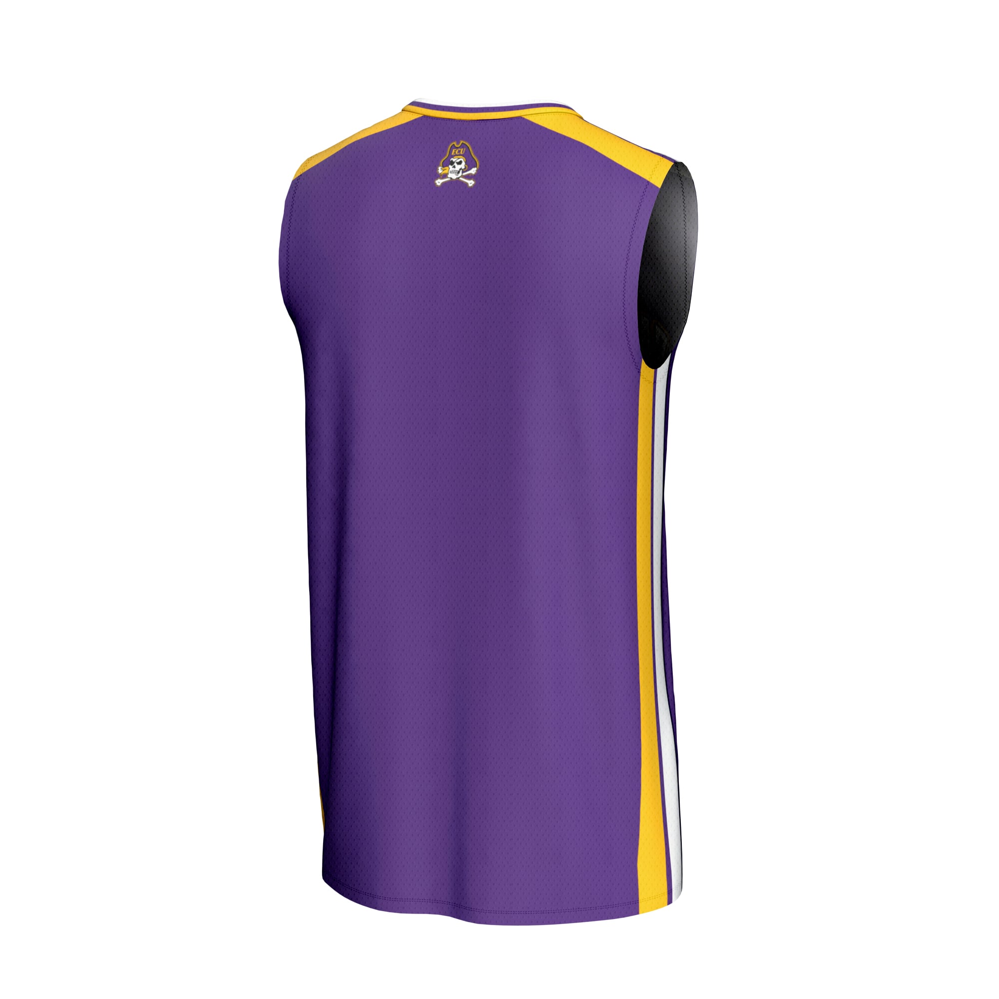 Spirit Basketball ECU Pirates Game Jersey Purple NCAA College Basketball Fan Wear Spirit Basketball