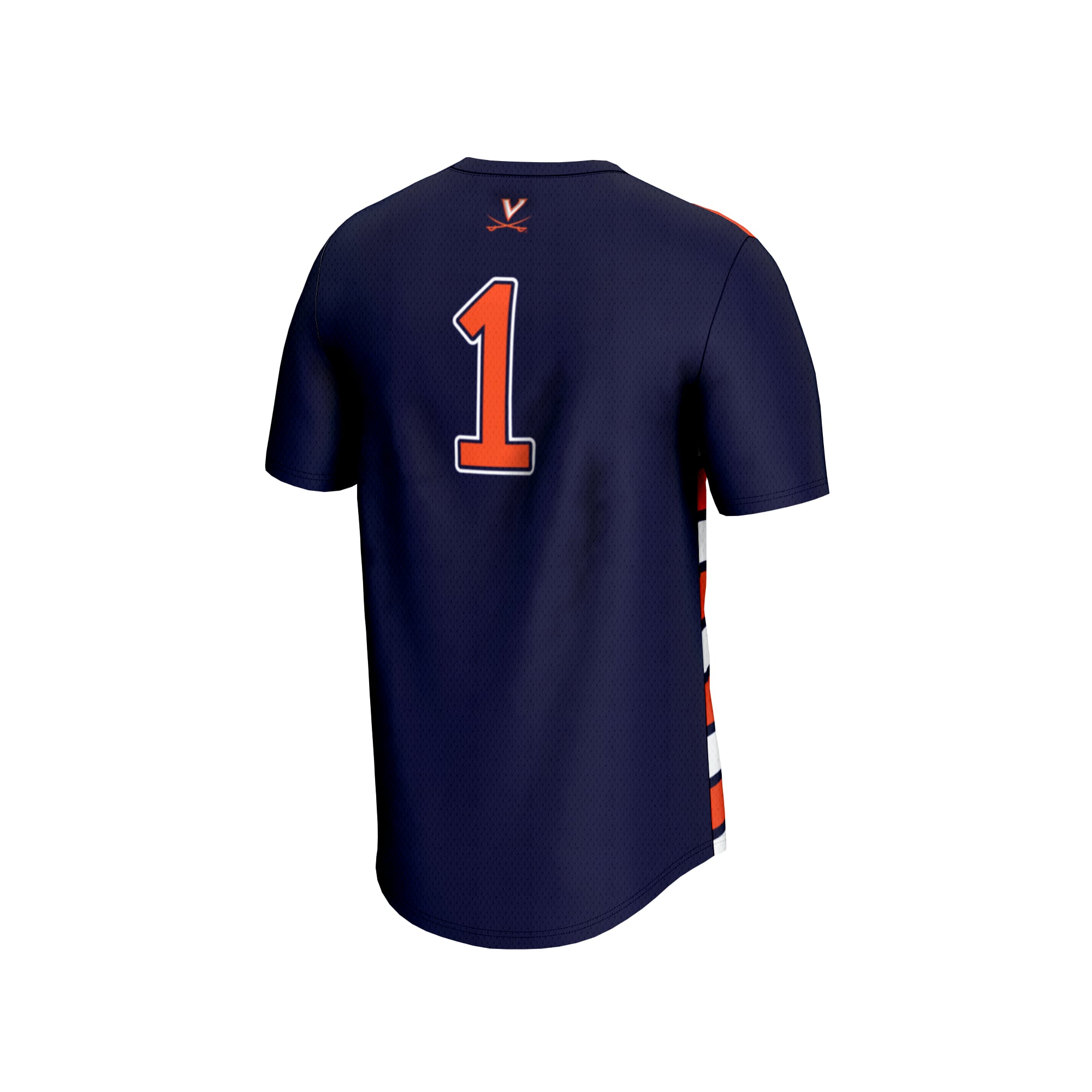 Soccer Fashion Virginia Cavaliers Game Jersey Navy NCAA College Soccer Fan Wear
