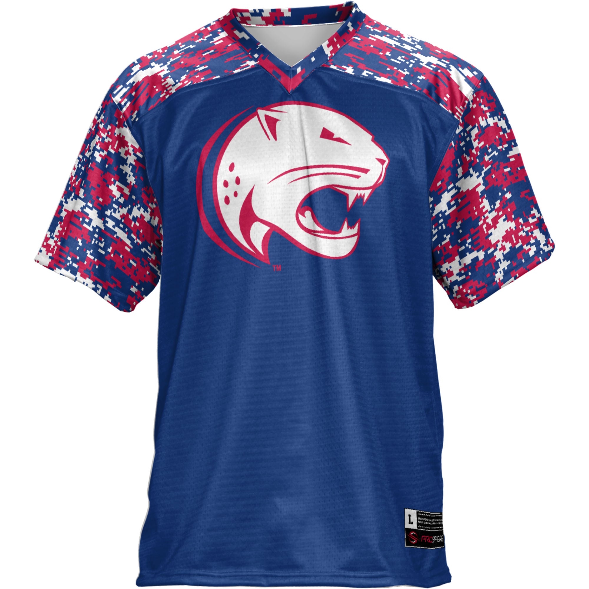 Blue South Alabama Jaguars Game Jersey Blue NCAA College Football Fan Wear