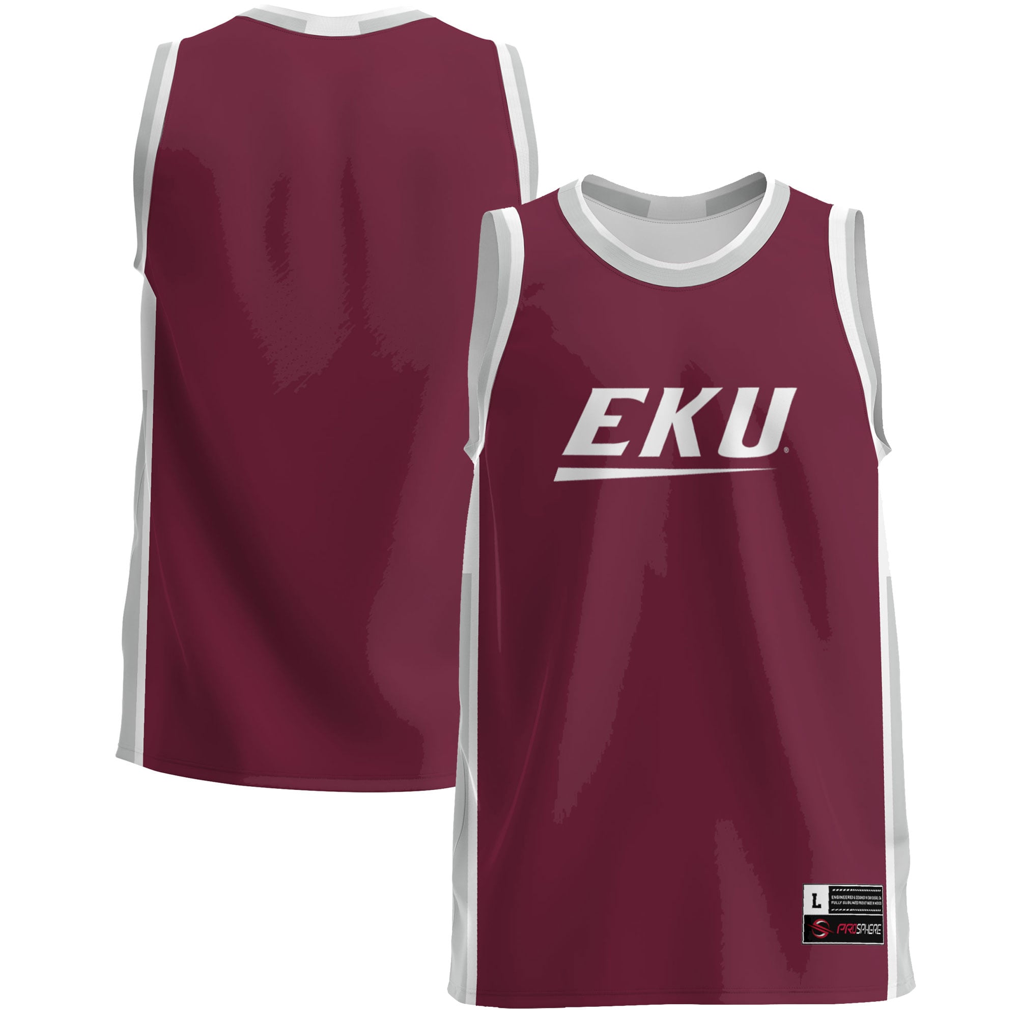 Basketball Eastern Kentucky Colonels Jersey Maroon NCAA College Basketball Fan Wear