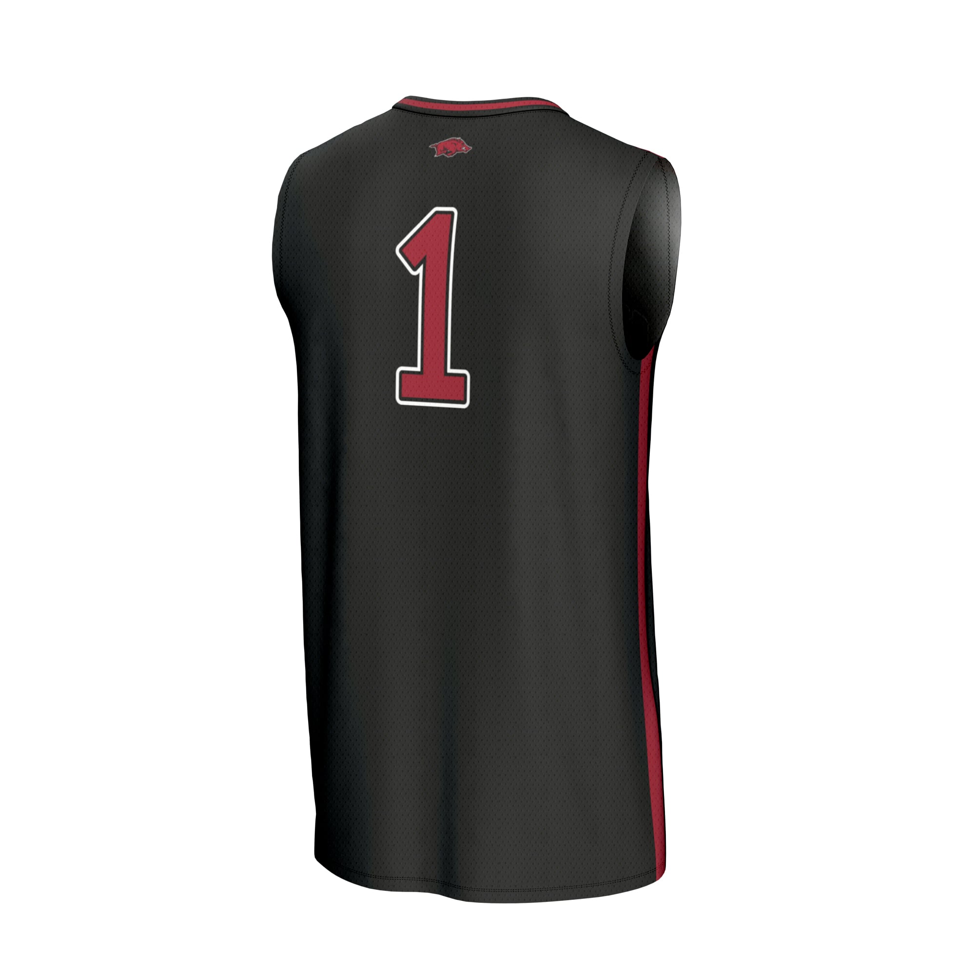 Basketball Fashion Arkansas Razorbacks Game Jersey Black NCAA College Basketball Fan Wear