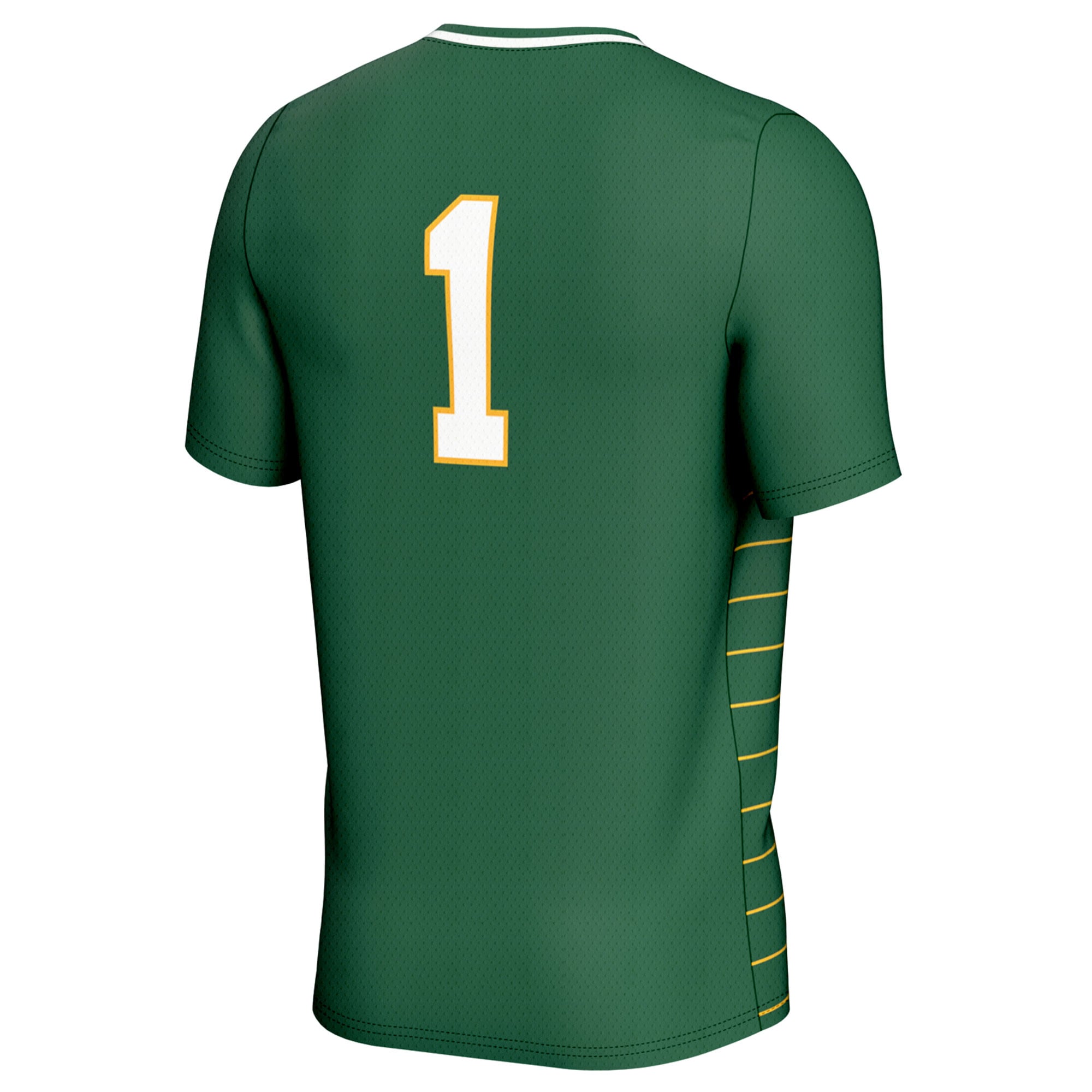 Soccer Champions One-Star Vermont Catamounts Game Jersey No.1 Green NCAA College Soccer Fan Wear Soccer Champions One-Star