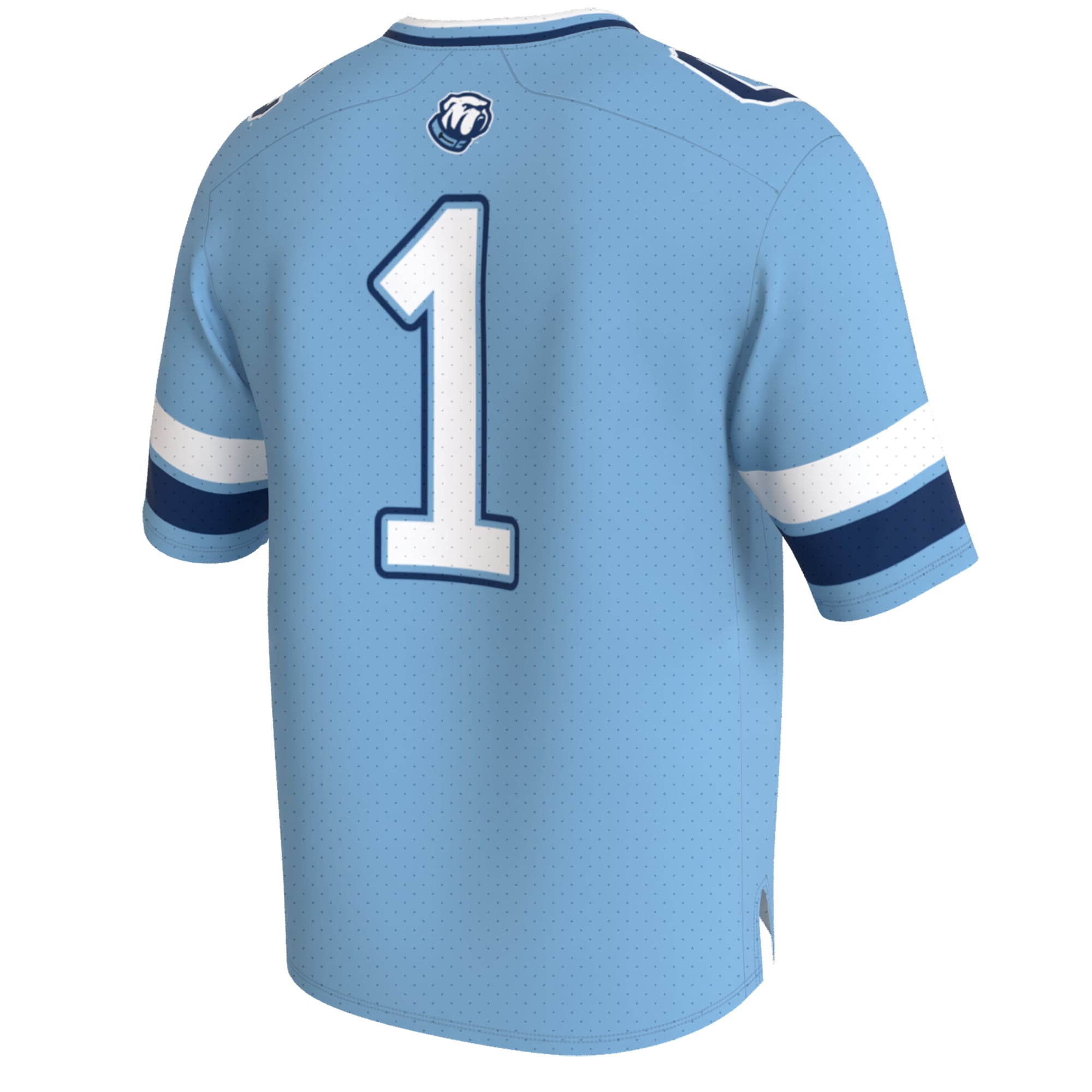 Collegiate Fashion Citadel Bulldogs Game Jersey Light Blue NCAA College Football Fan Wear Collegiate Fashion