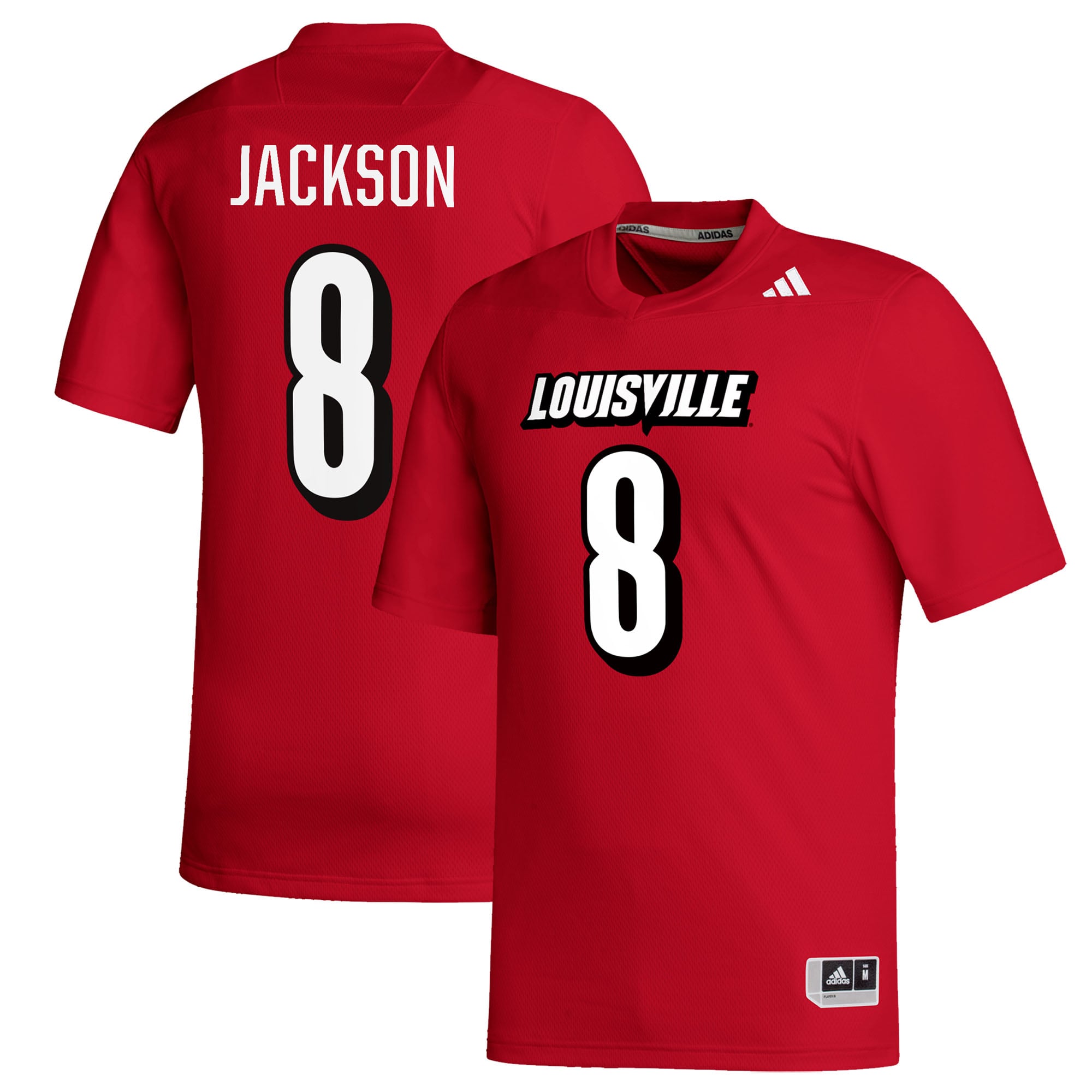 Lamar Jackson Alumni Louisville Cardinals Replica Jersey Red NCAA College Football Fan Wear