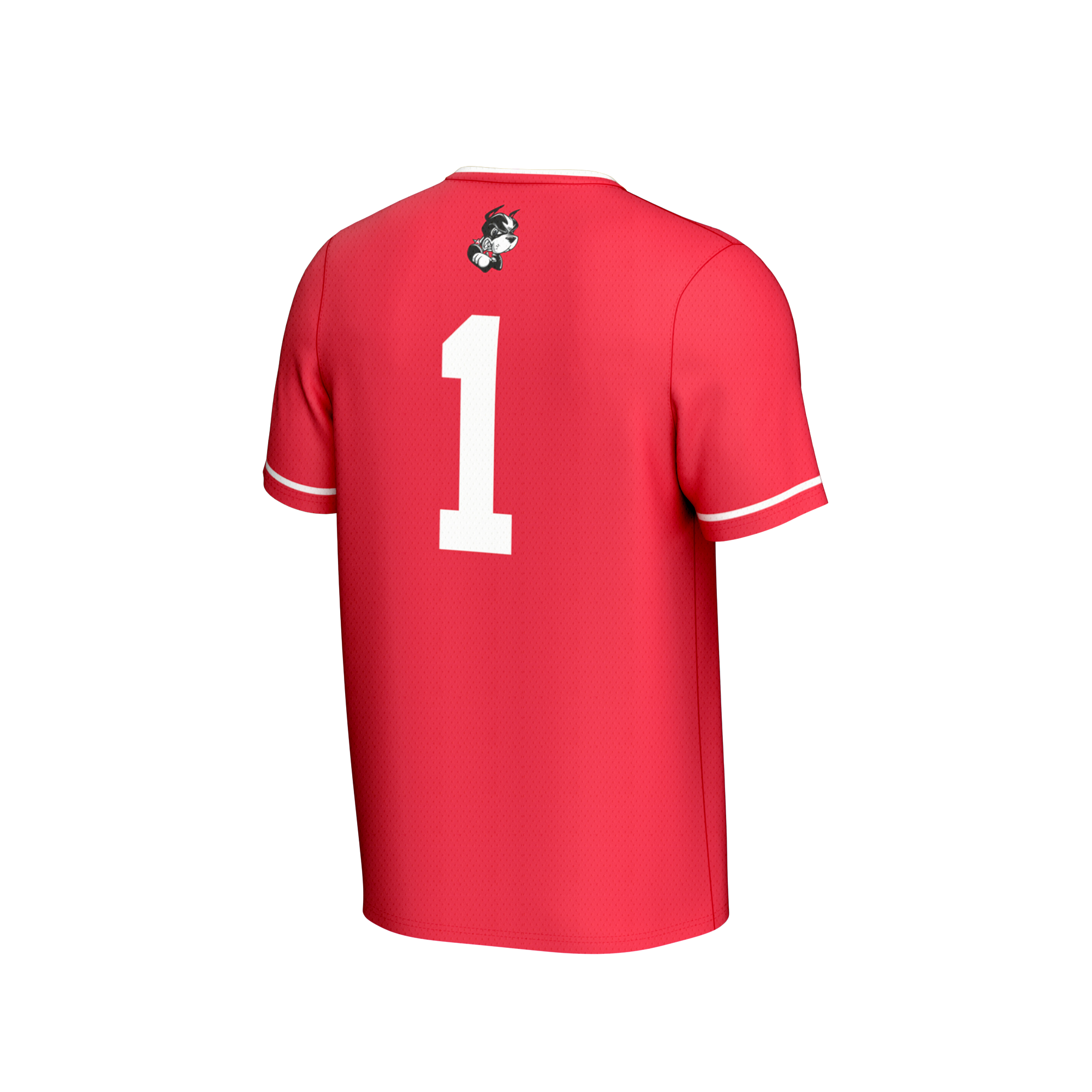 Scarlet Soccer Fashion Boston University Game Jersey Scarlet NCAA College Soccer Fan Wear