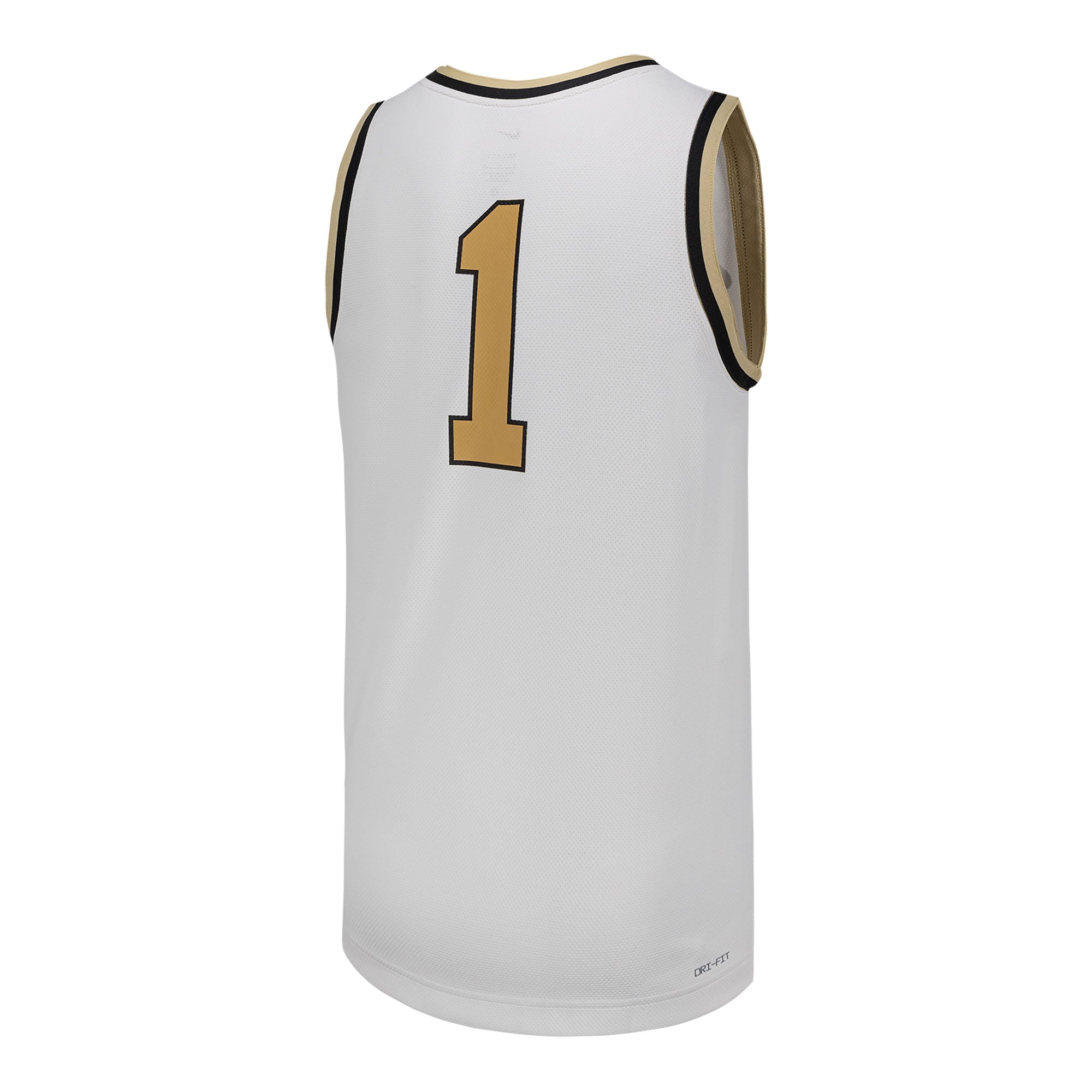 Basketball Colorado Buffaloes Replica Jersey No.1 White NCAA College Basketball Fan Wear