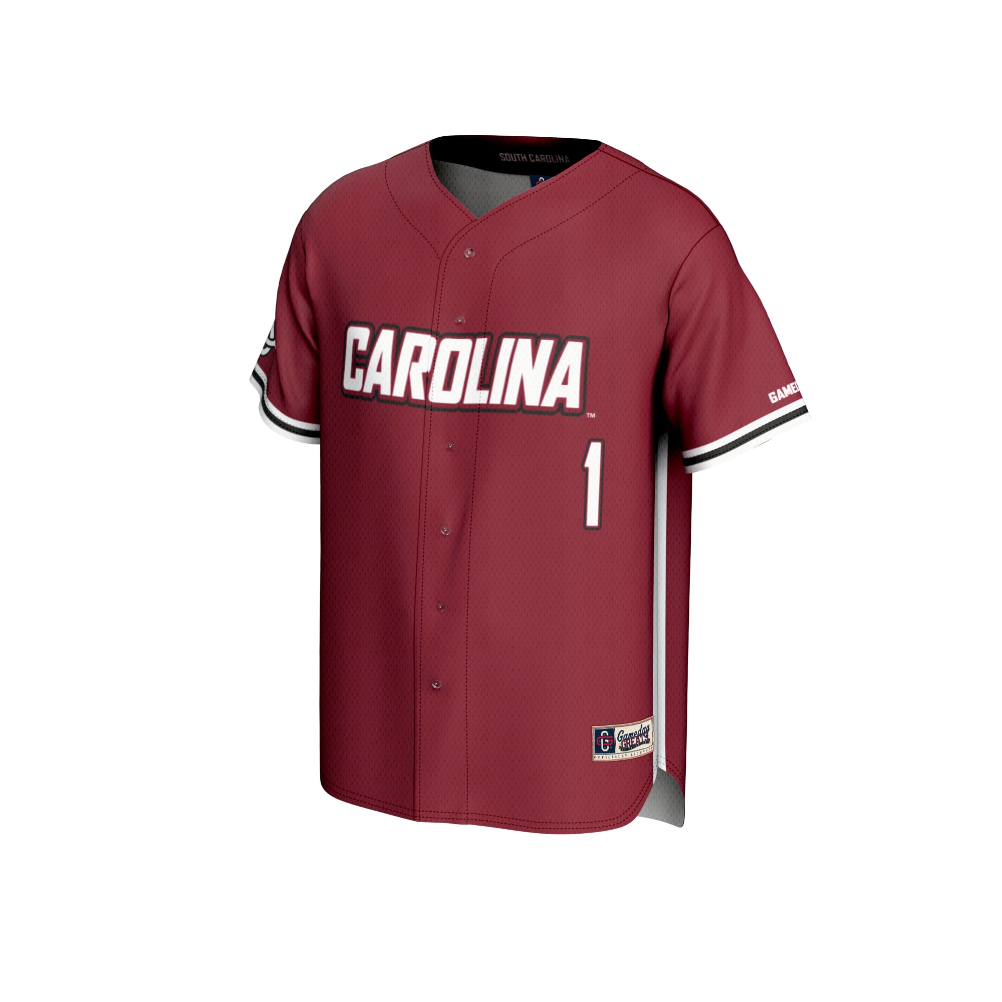 Baseball Fashion South Carolina Gamecocks Game Jersey Garnet NCAA College Baseball Fan Wear