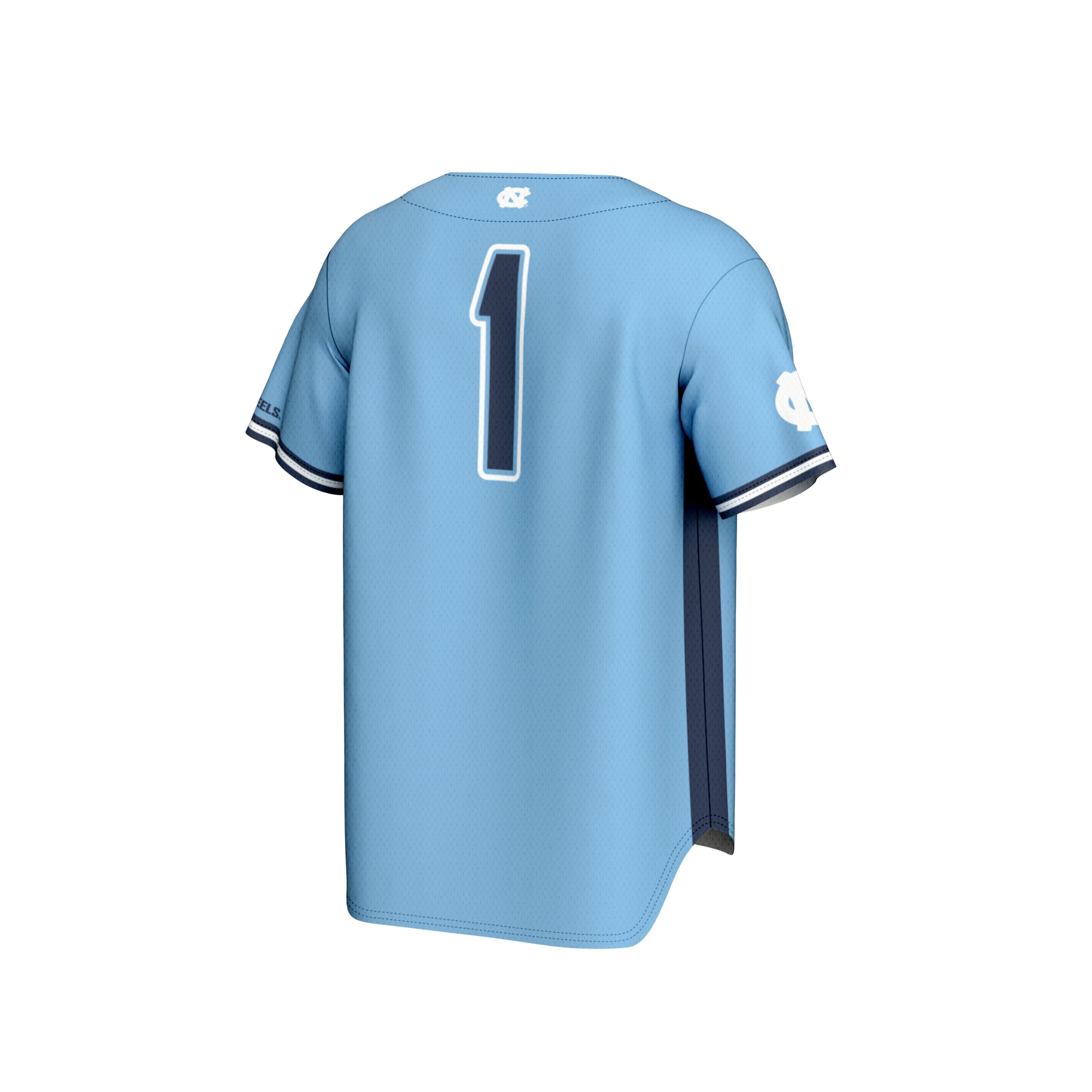 Baseball Fashion North Carolina Tar Heels Game Jersey Blue NCAA College Baseball Fan Wear