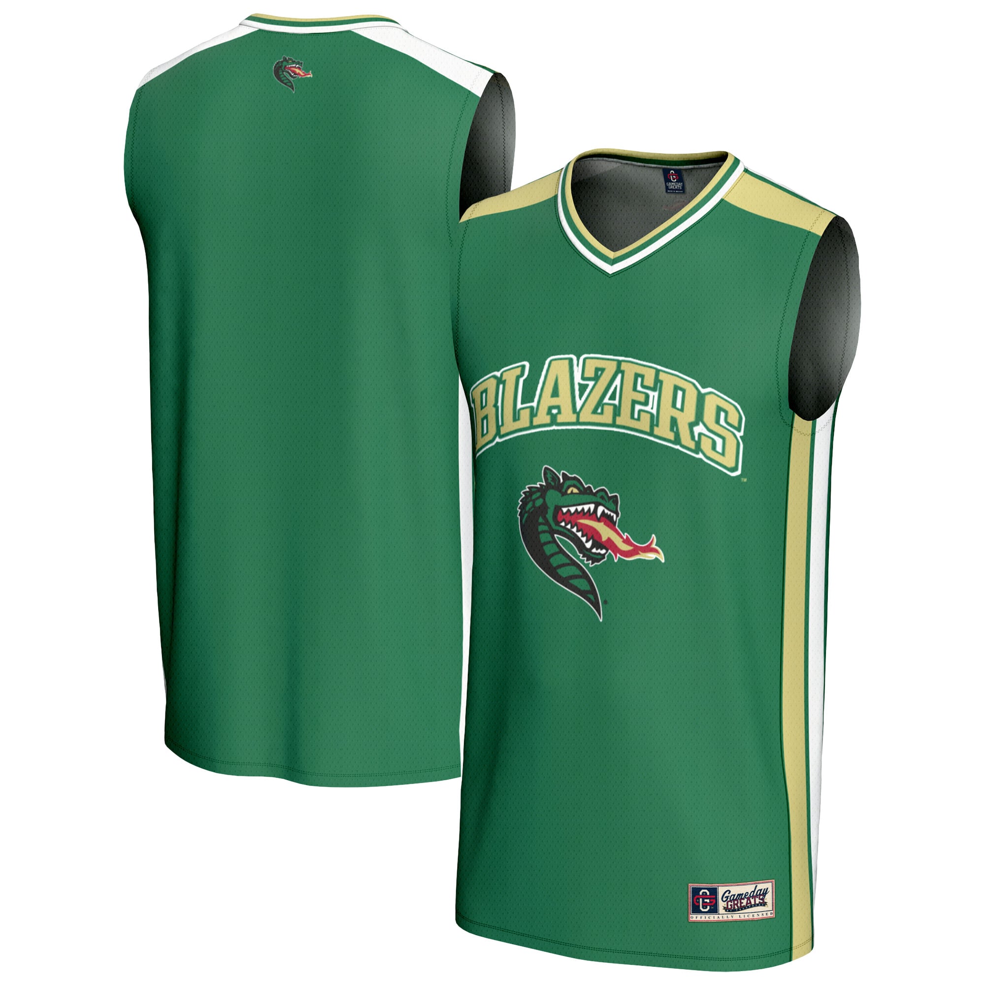 UAB Blazers Jersey Green NCAA College Football Fan Wear
