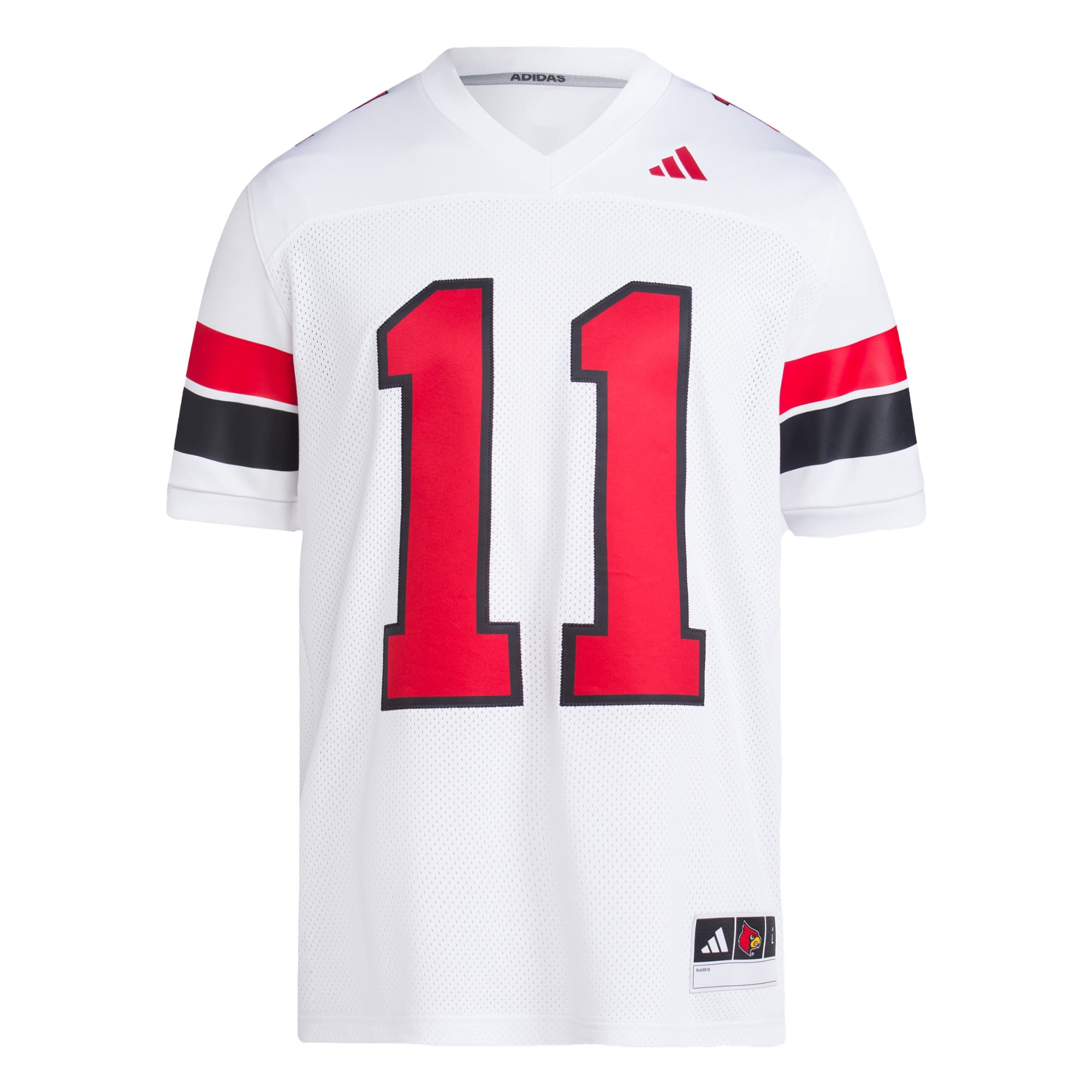 Jeff Brohm Louisville Cardinals Jersey White NCAA College Football Fan Wear