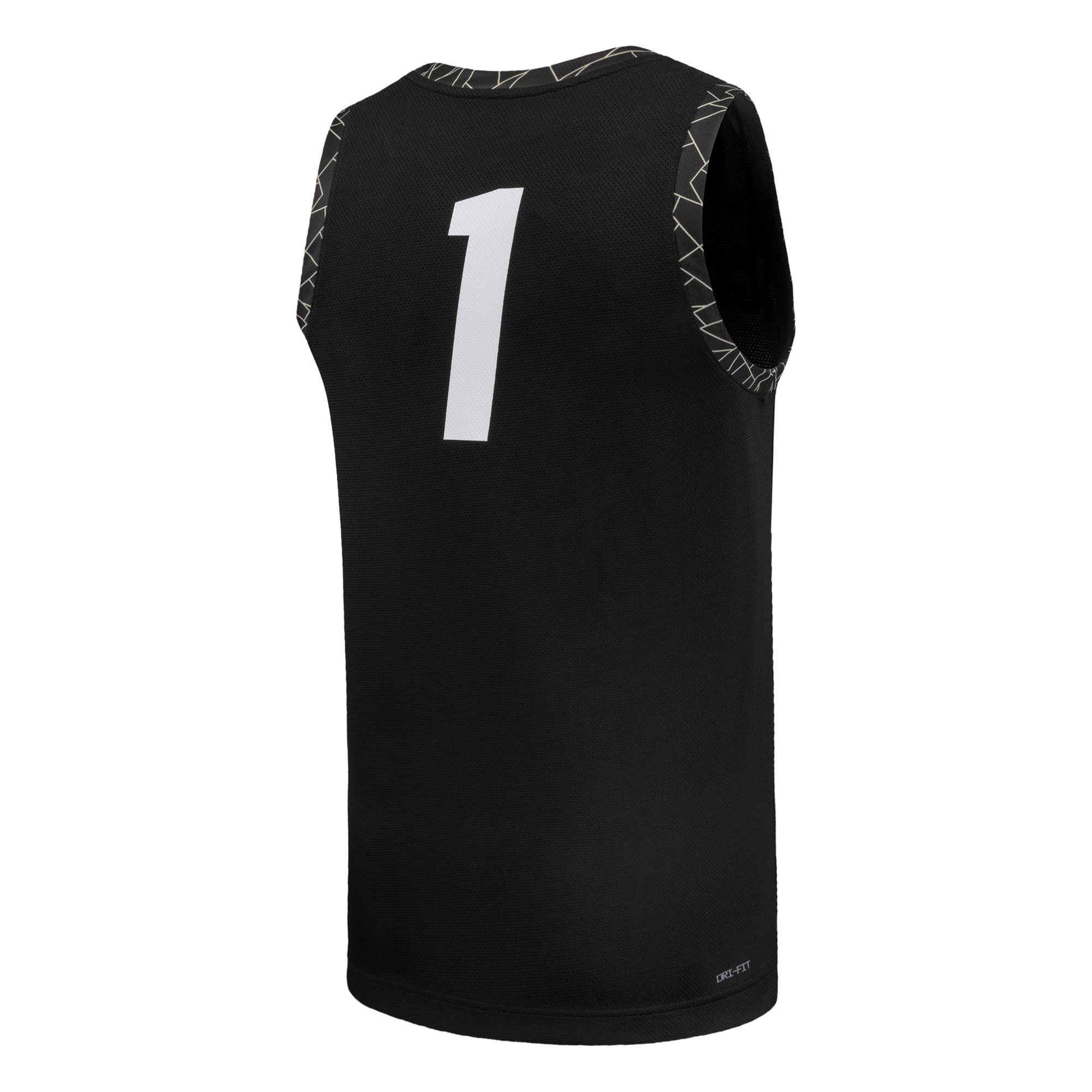 Basketball Colorado Buffaloes Replica Jersey No.1 Black NCAA College Basketball Fan Wear