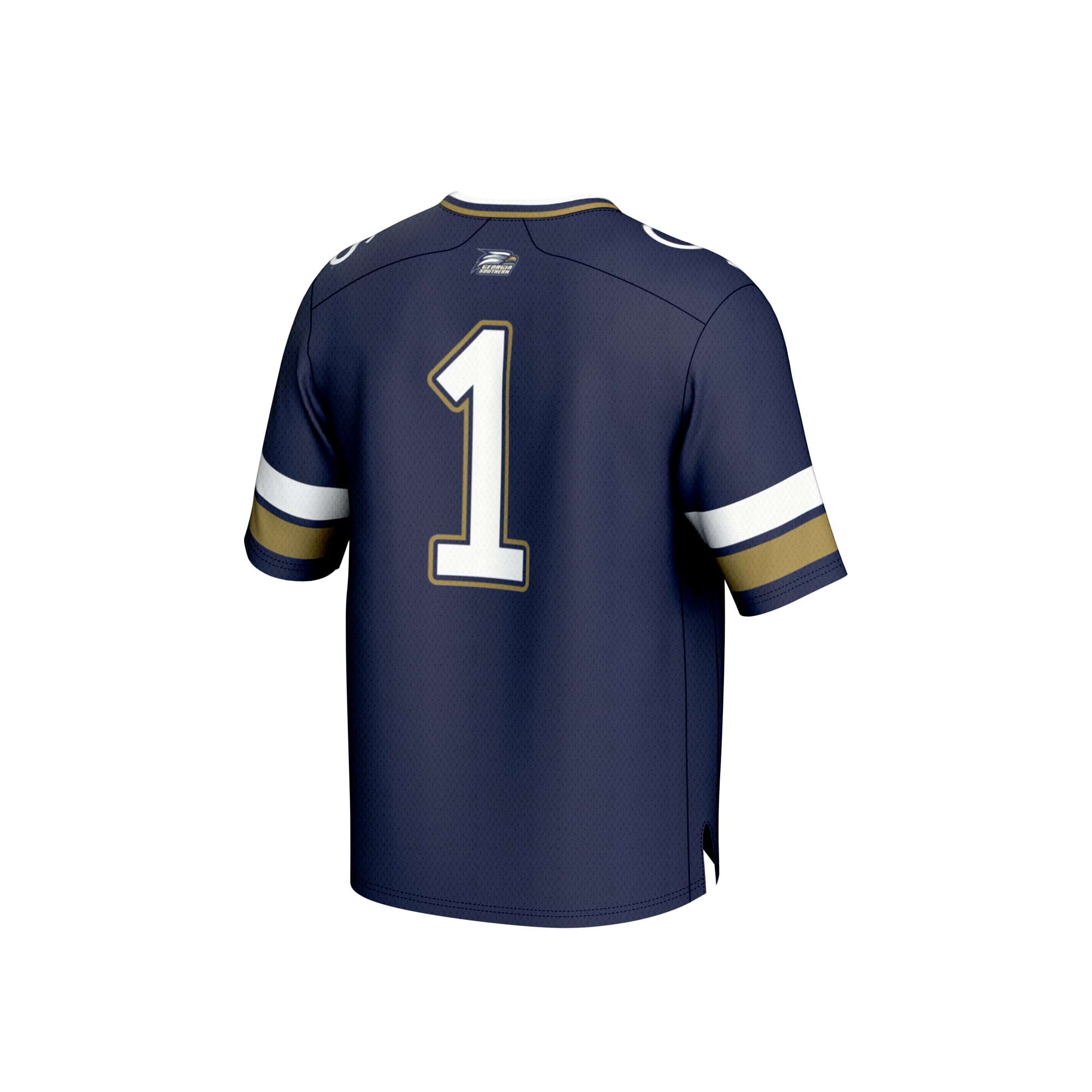 Collegiate Fashion Georgia Southern Eagles Game Jersey No.1 Blue NCAA College Football Fan Wear