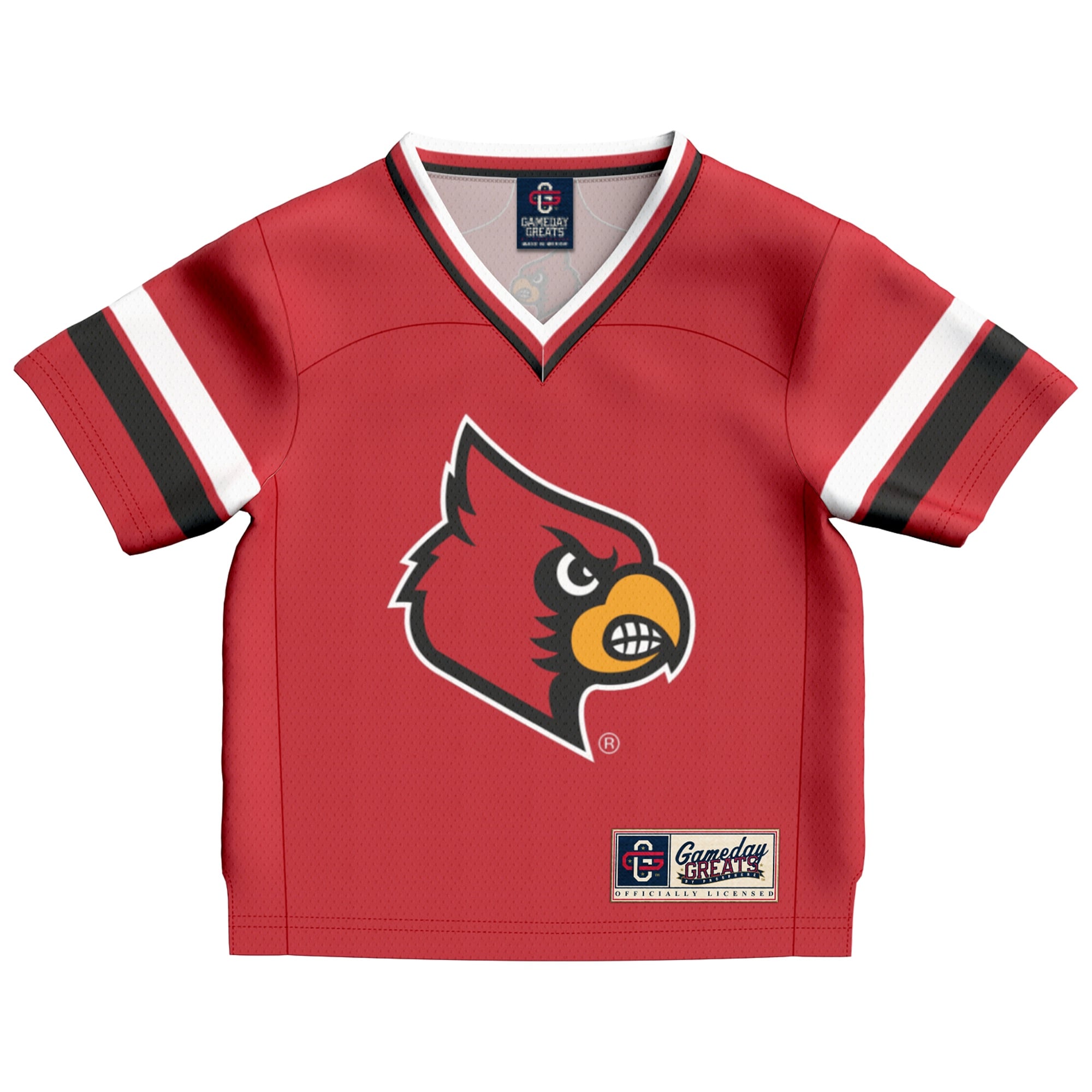Fashion Louisville Cardinals Game Jersey No.1 Red NCAA College Football Fan Wear