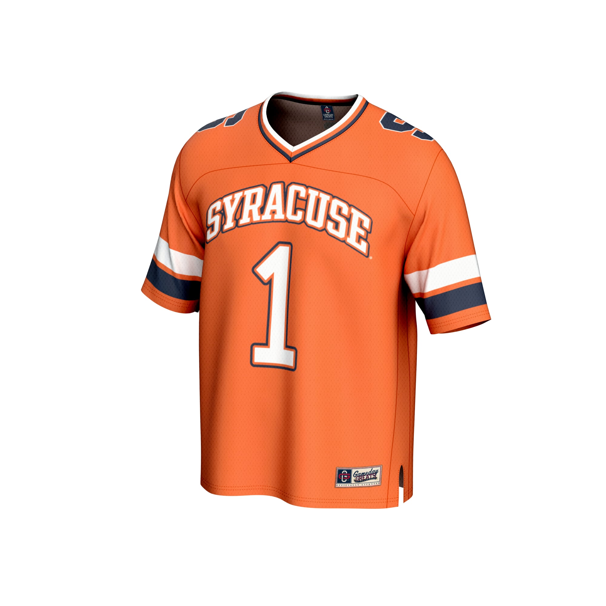 Collegiate Fashion Syracuse Orange Game Jersey Orange NCAA College Football Fan Wear Collegiate Fashion