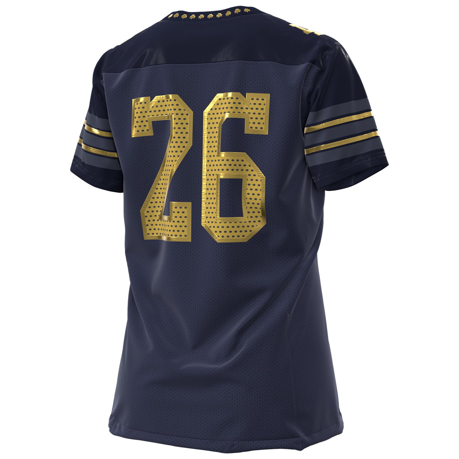 Shamrock Notre Dame Fighting Irish Replica Jersey No.26 Navy NCAA College Football Fan Wear Shamrock