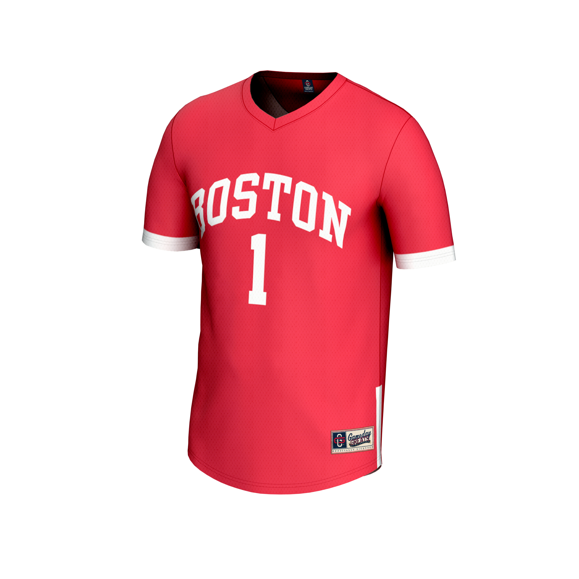 Scarlet Collegiate Lacrosse Boston University Game Jersey Scarlet NCAA College Lacrosse Fan Wear