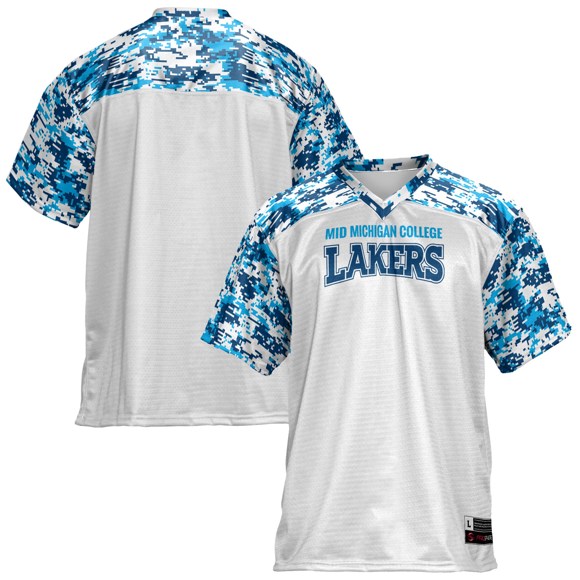 White Mid Michigan College Game Jersey White NCAA College Football Fan Wear White