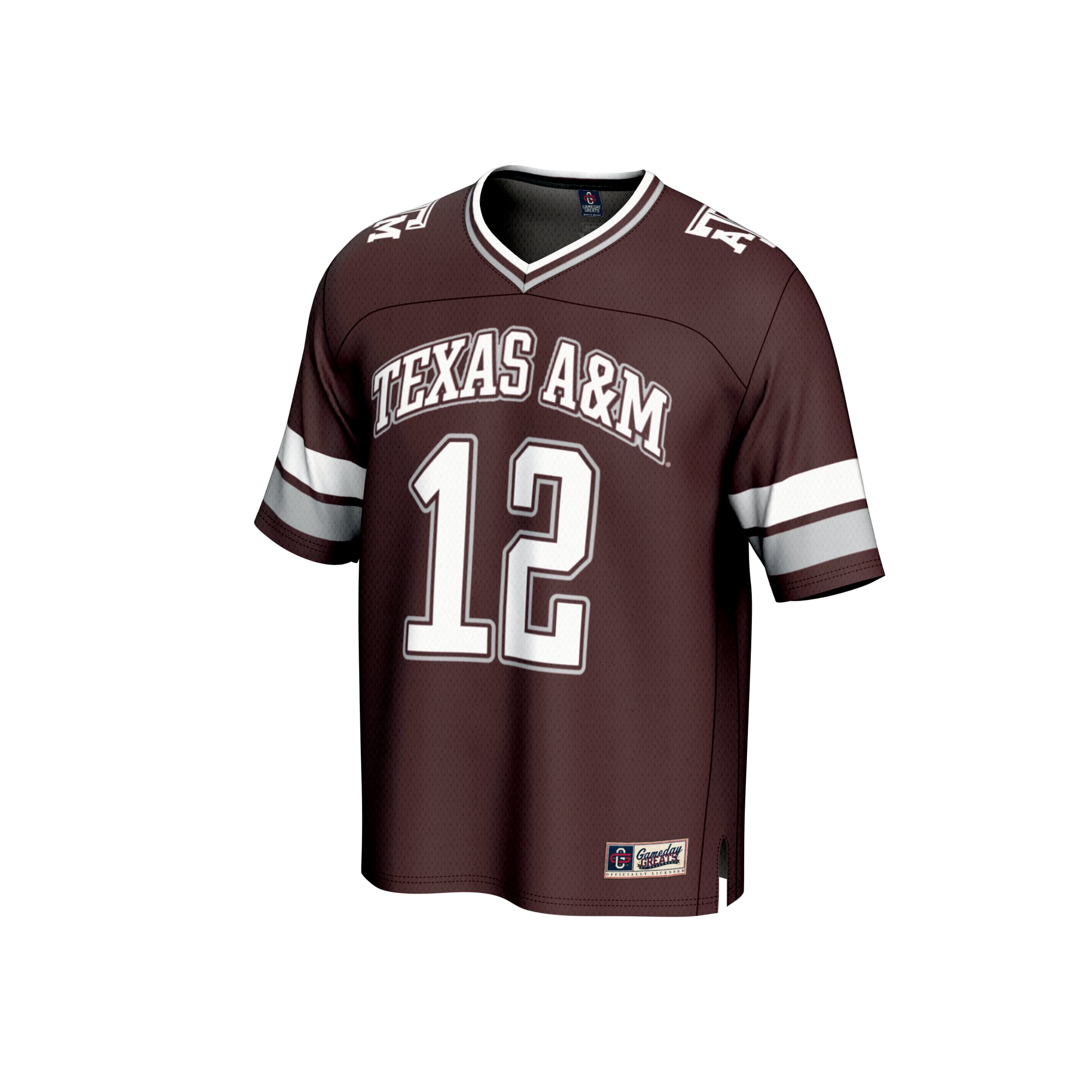Collegiate Fashion Texas A&M Aggies Game Jersey Maroon NCAA College Football Fan Wear