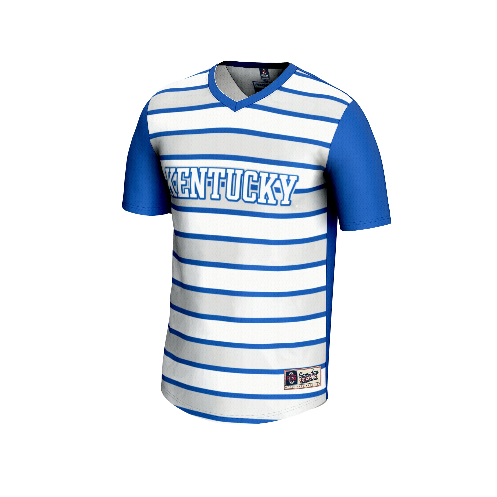 Soccer Fashion Kentucky Wildcats Game Jersey Royal NCAA College Soccer Fan Wear