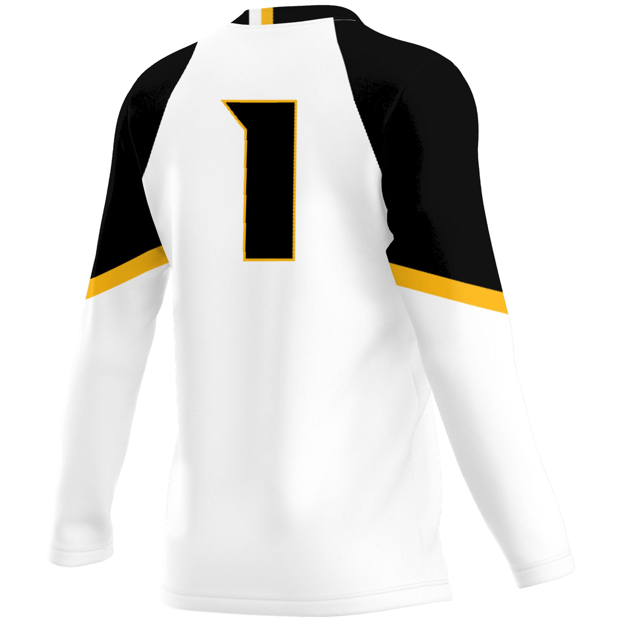 Volleyball Fashion VCU Rams Game Jersey No.1 White NCAA College Volleyball Fan Wear