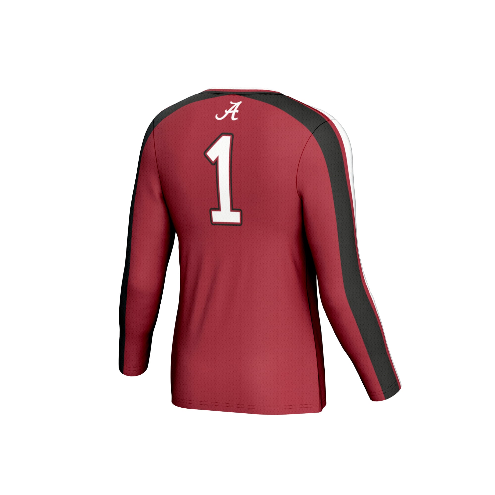 Volleyball Fashion Alabama Crimson Tide Game Jersey No.1 Crimson NCAA College Volleyball Fan Wear