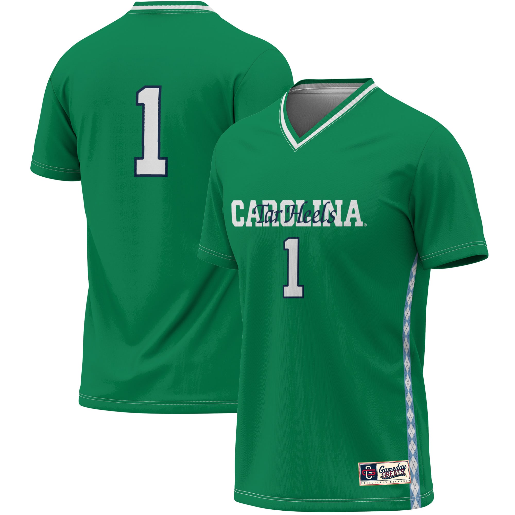 North Carolina Tar Heels Jersey Green NCAA College Football Fan Wear