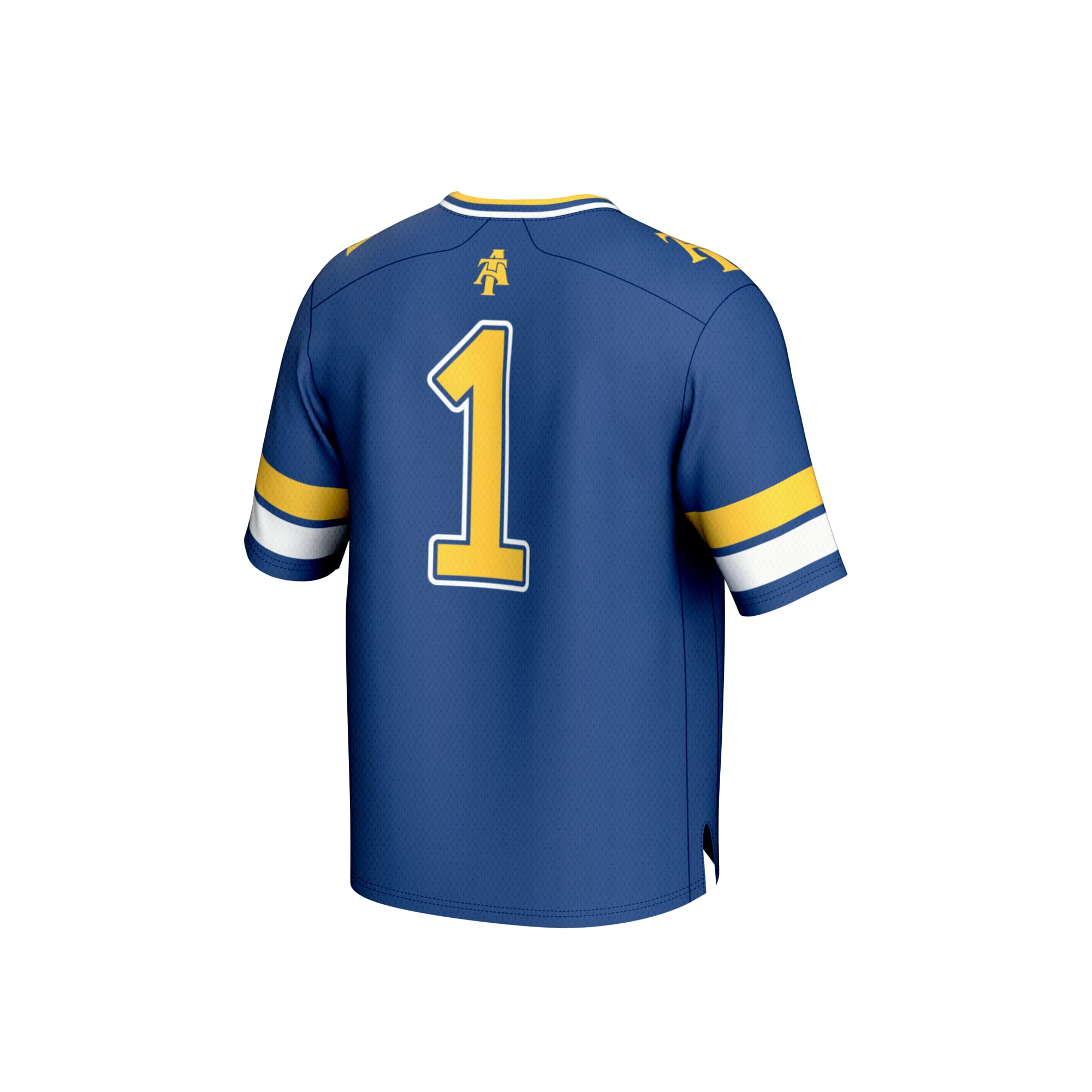 Collegiate Fashion North Carolina A&T Aggies Game Jersey Navy NCAA College Football Fan Wear