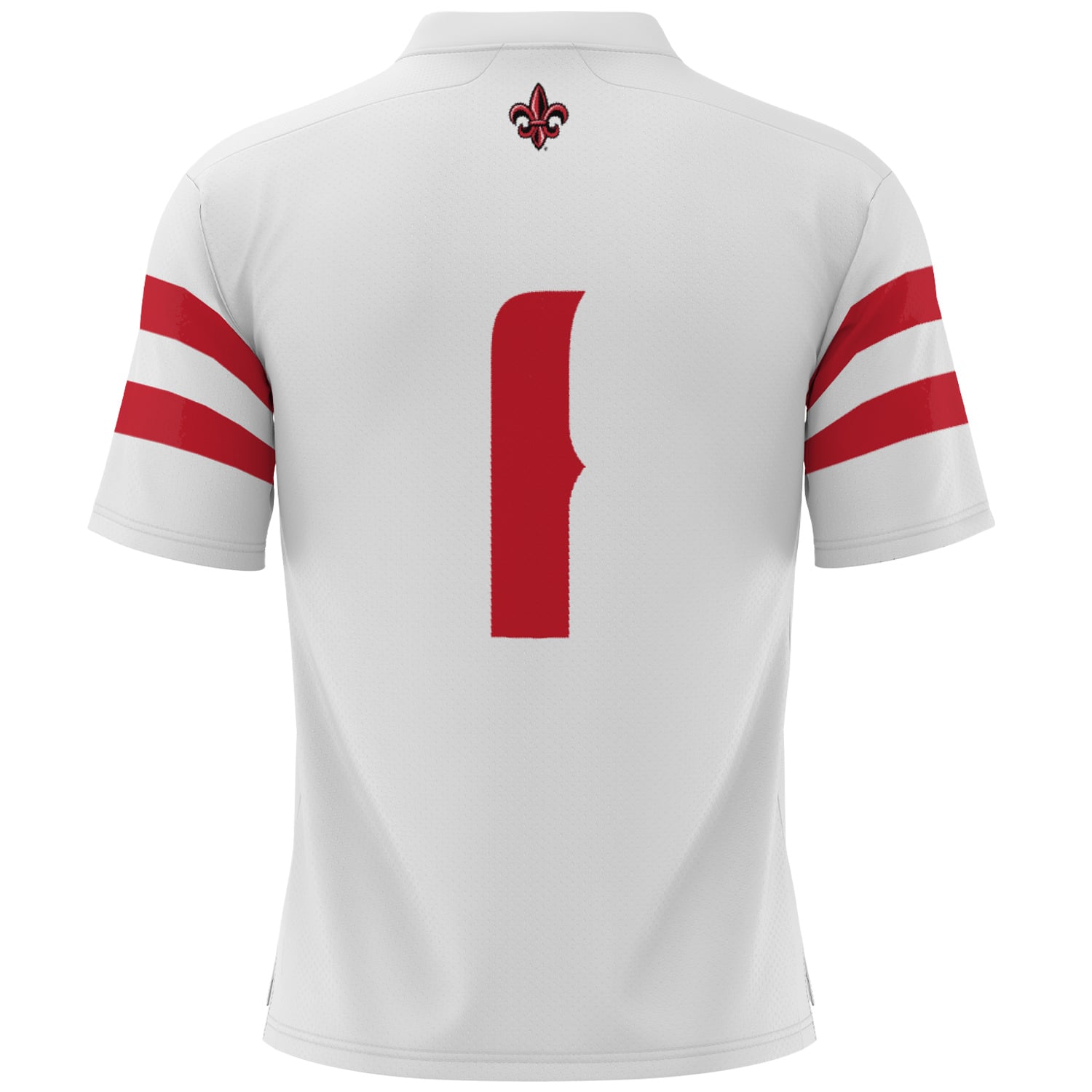 Louisiana Ragin' Cajuns Game Jersey No.1 White NCAA College Football Fan Wear