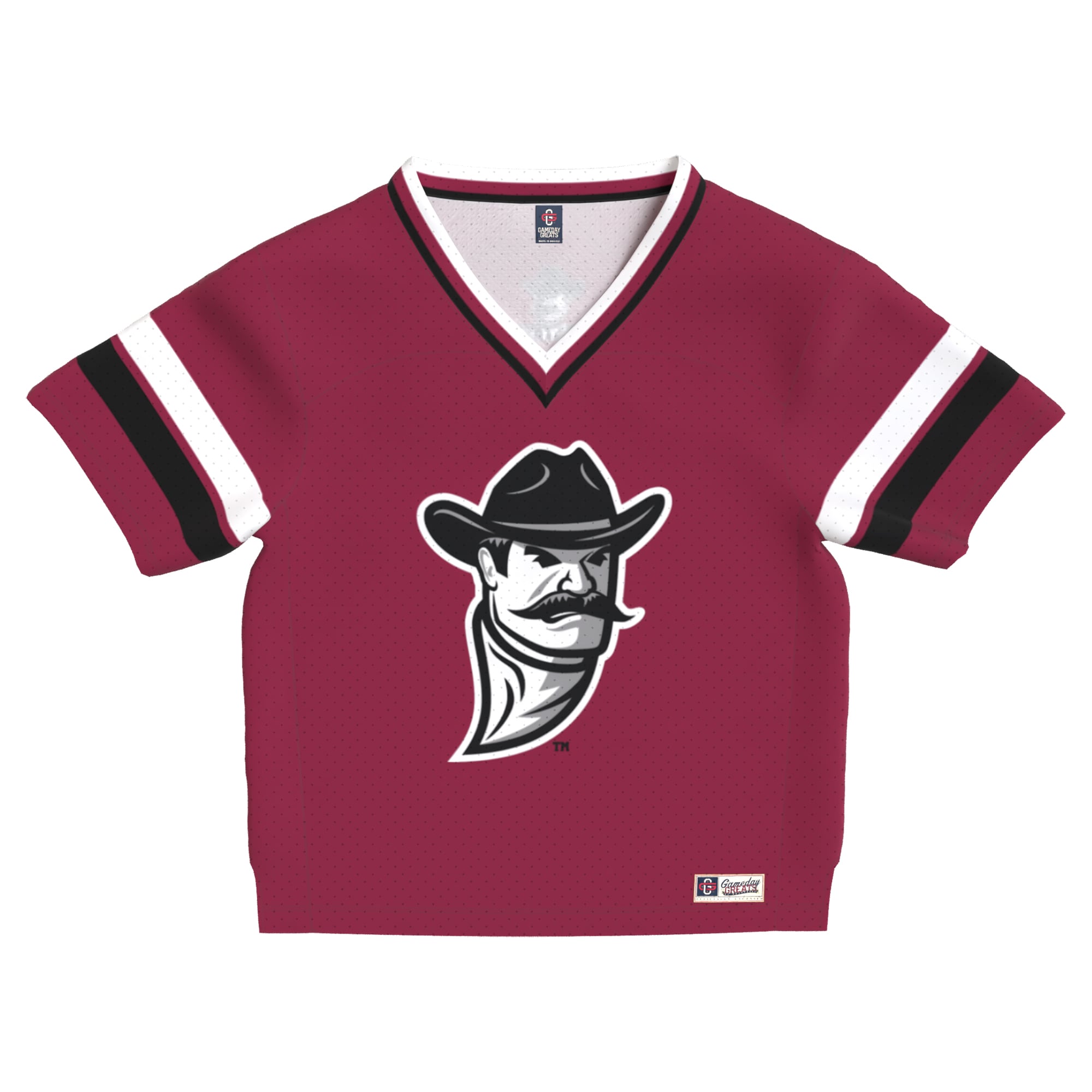Crimson Collegiate Fashion New Mexico State Aggies Game Jersey Crimson NCAA College Football Fan Wear
