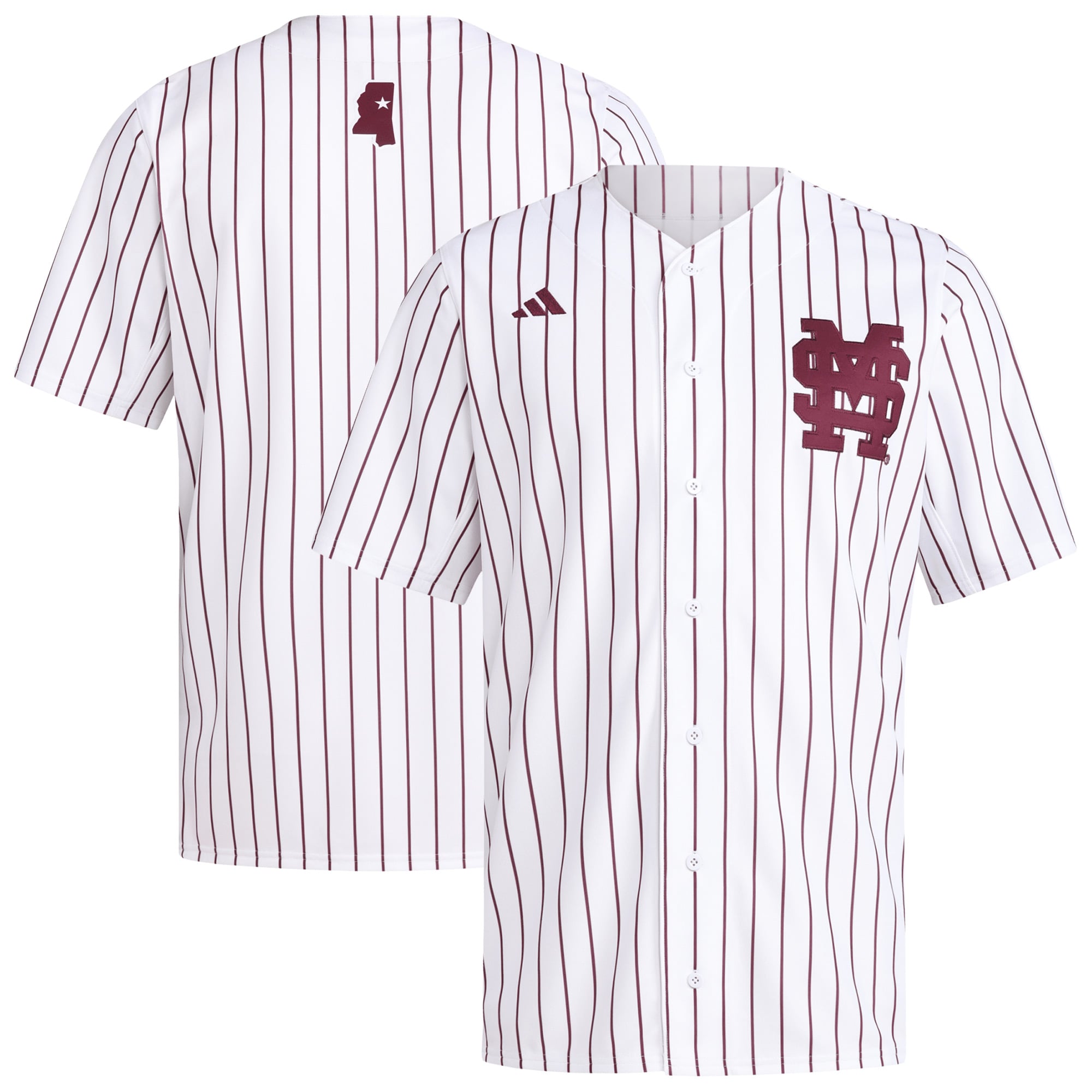 White Reissue Baseball Mississippi State Bulldogs Jersey White NCAA College Baseball Fan Wear