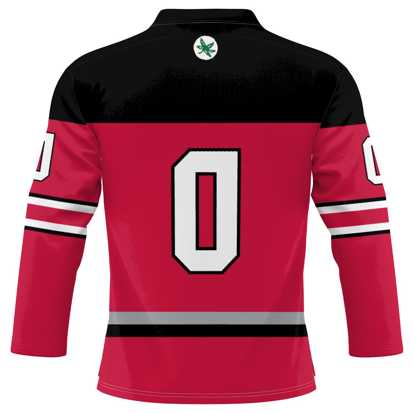 Hockey Ohio State Buckeyes Game Jersey No.0 Scarlet NCAA College Hockey Fan Wear Hockey