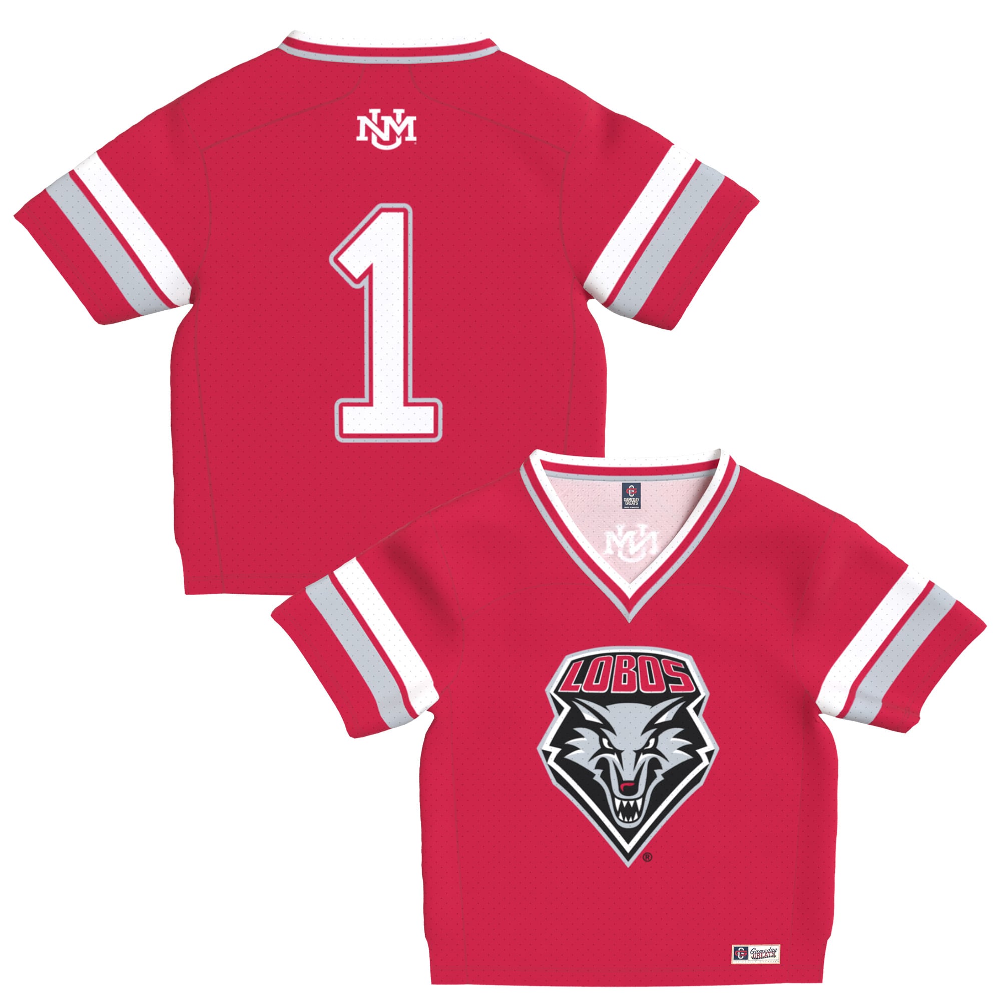 Cherry New Mexico American Football Game Jersey NCAA College Football Fan Wear