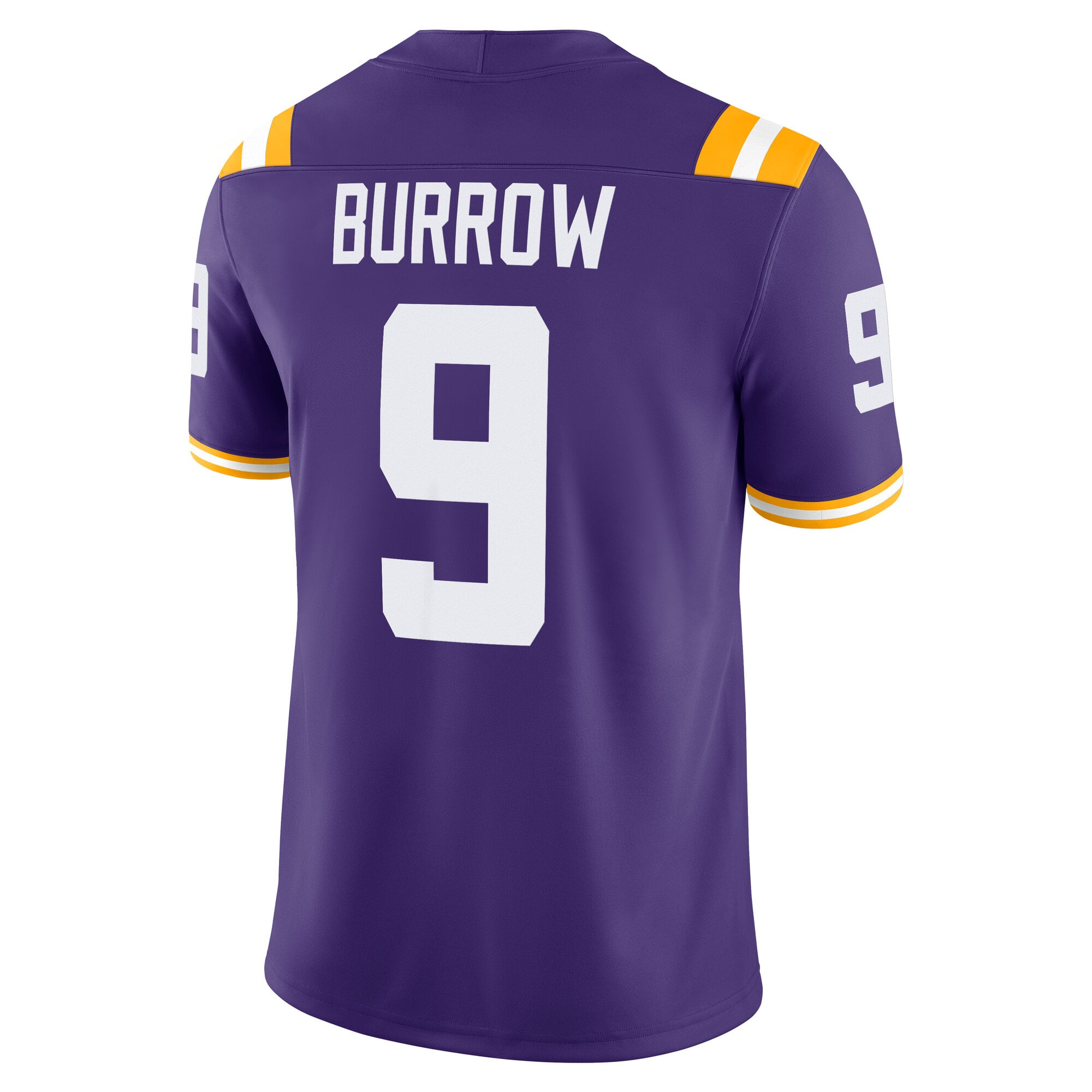 Joe Burrow Alumni LSU Tigers Game Jersey Purple NCAA College Football Fan Wear