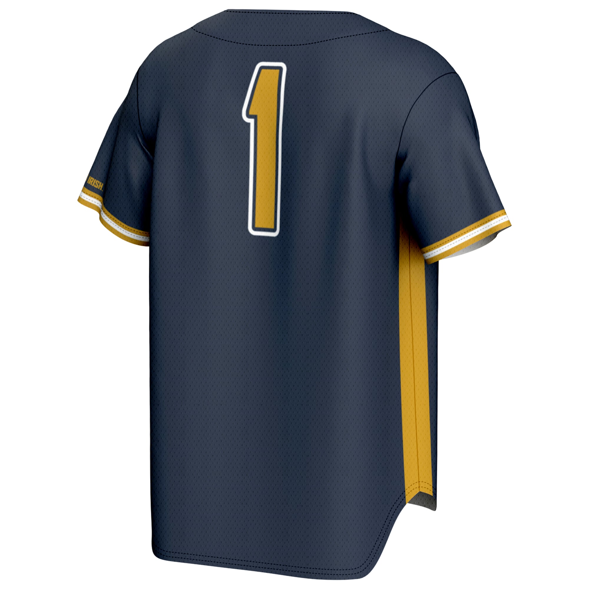 Baseball Fashion Notre Dame Fighting Irish Game Jersey Navy NCAA College Baseball Fan Wear