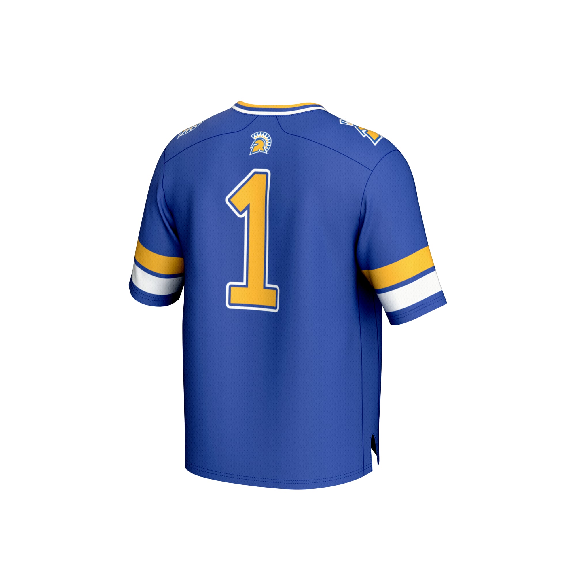 Collegiate Fashion San Jose State Spartans Game Jersey Royal NCAA College Football Fan Wear